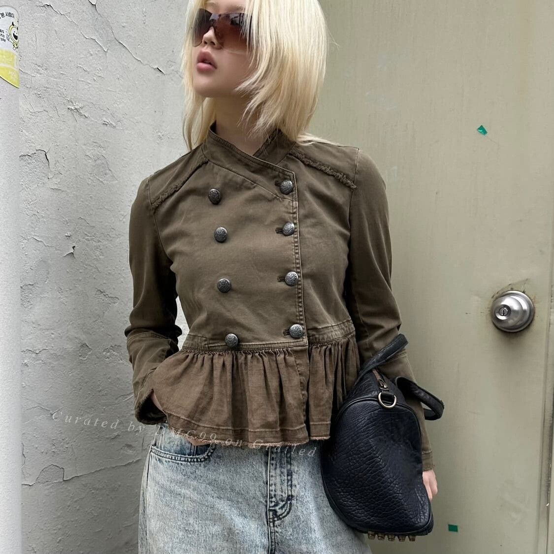 Vintage Vintage Bohemian Utility Jacket Size L / US 10 / IT 46 - 1 Thumbnail