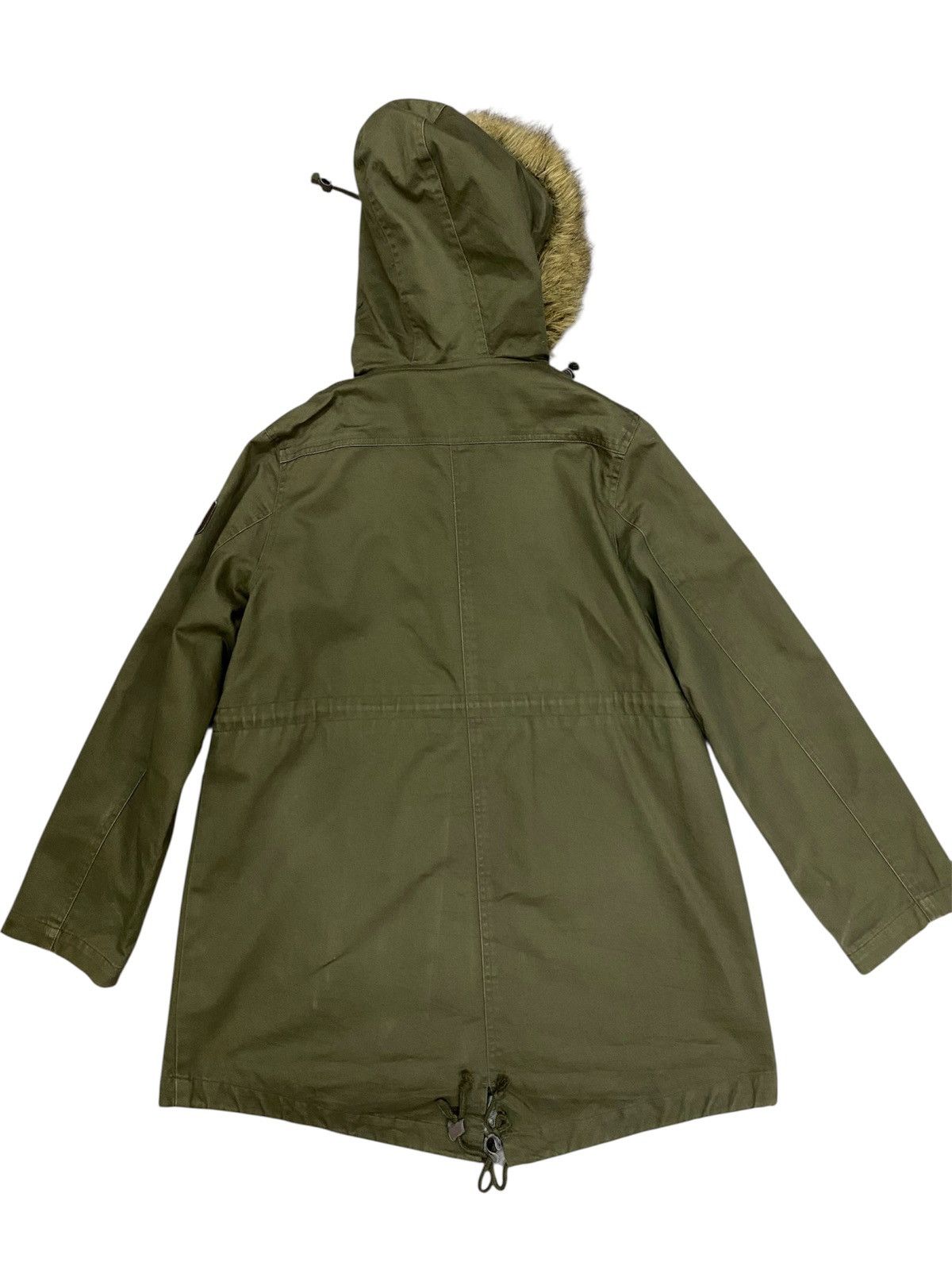 Disney Disney x Belle Maison Jacket Fur Hoodie Olive Green Size US M / EU 48-50 / 2 - 2 Thumbnail