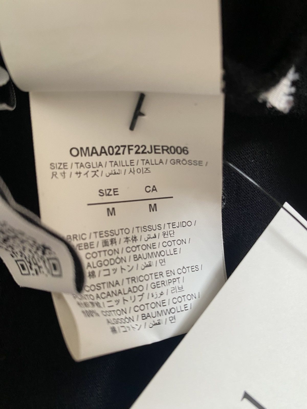 Off-White Off-White Thunder T Shirt Size Medium Size US M / EU 48-50 / 2 - 7 Thumbnail