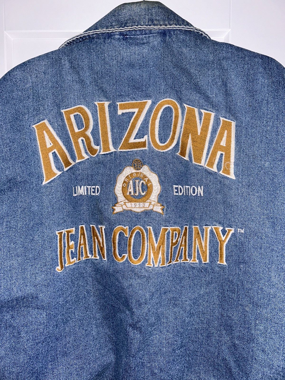 Vintage Vintage Arizona Jean Co Demin Jacket Size US XL / EU 56 / 4 - 4 Thumbnail