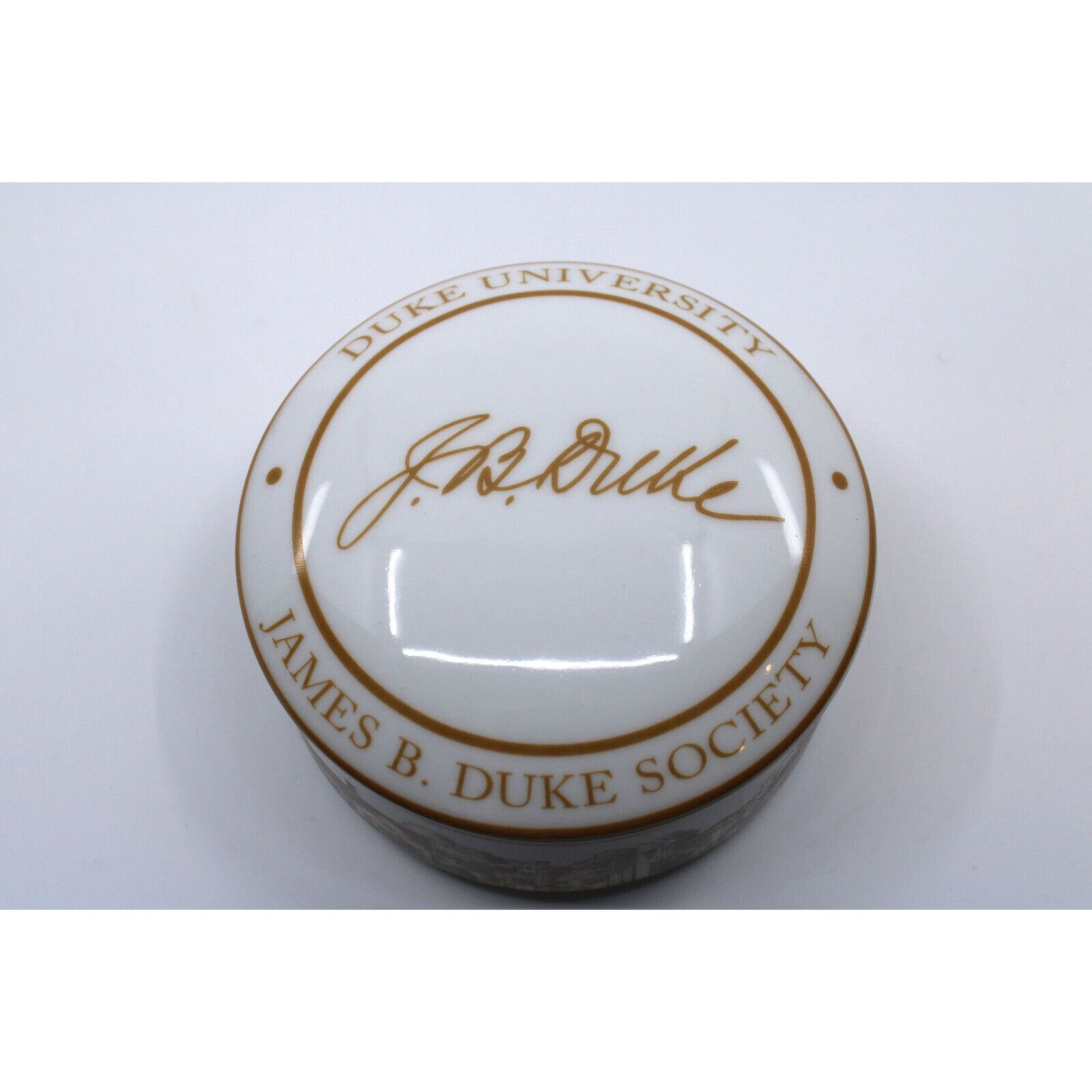 Tiffany & Co. 1998 Tiffany Co Duke University Trinket Box J B Duke Society Size ONE SIZE - 2 Thumbnail