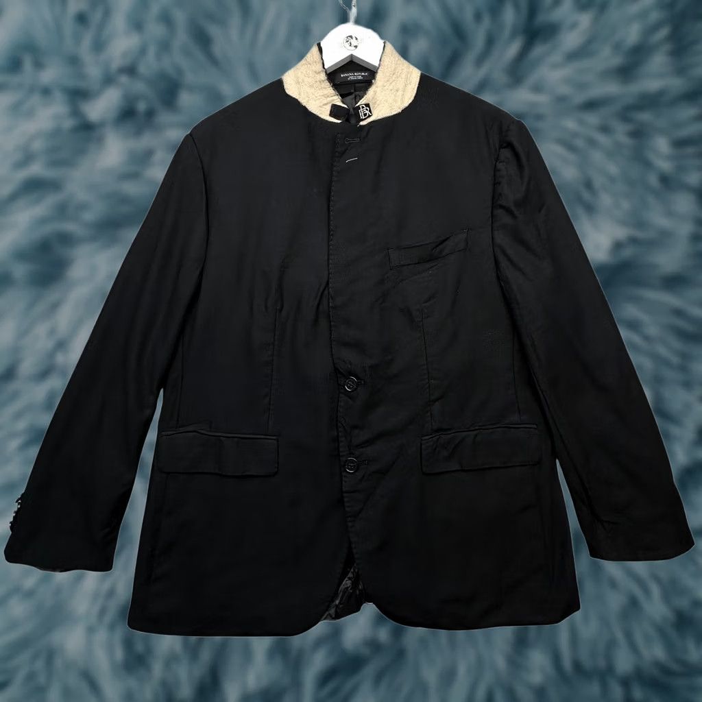 Banana Republic Banana Republic Signature Italian Hopsack Suit Jacket Mens 42 Short Black Wool Blazer 809131 Size US 42 / EU 58 - 1 Thumbnail
