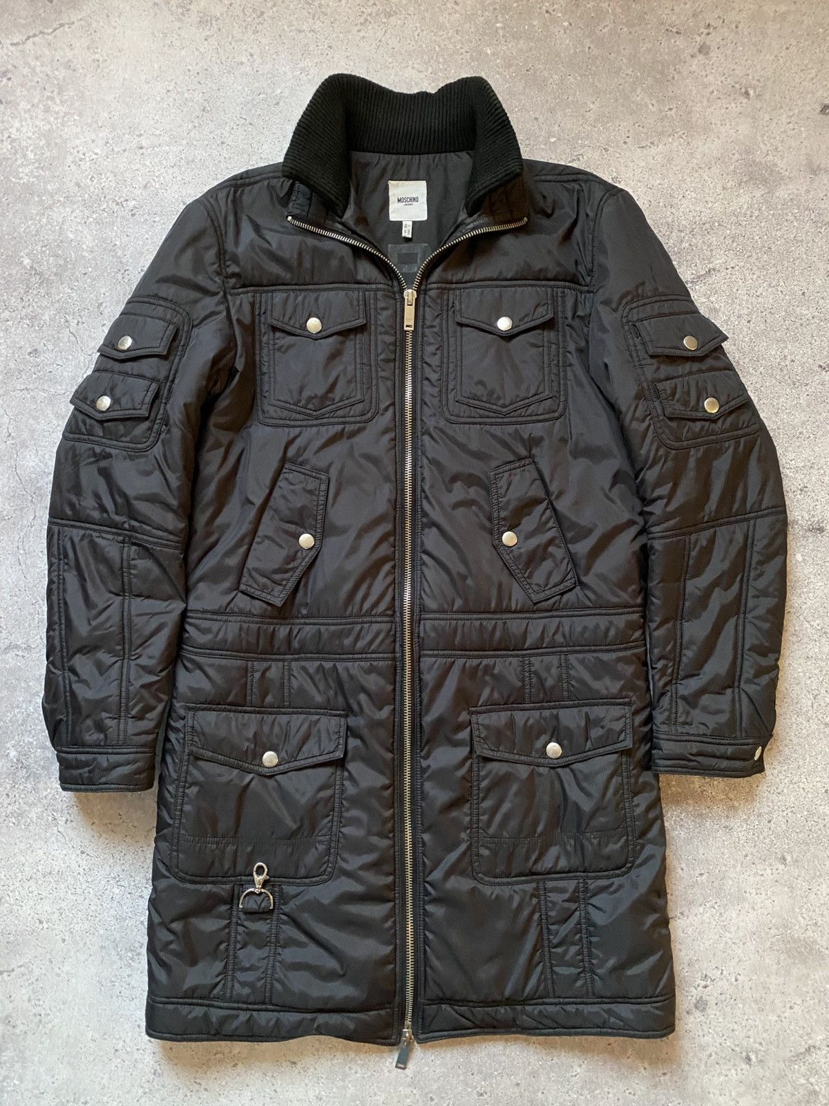 Moschino Vintage Moschino Jeans Puffer Coat Jacket Y2K Quilted Nylon Size XL / US 12-14 / IT 48-50 - 1 Thumbnail