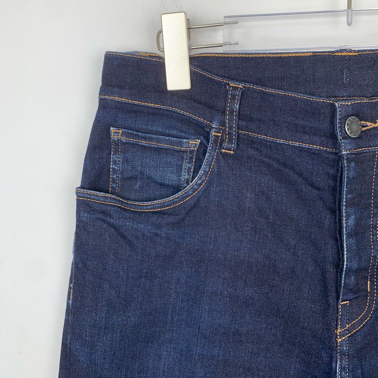 Prada Prada Jeans Dark Blue Straight Pants (Size 34) Size 34" / US 12 / IT 48 - 7 Thumbnail
