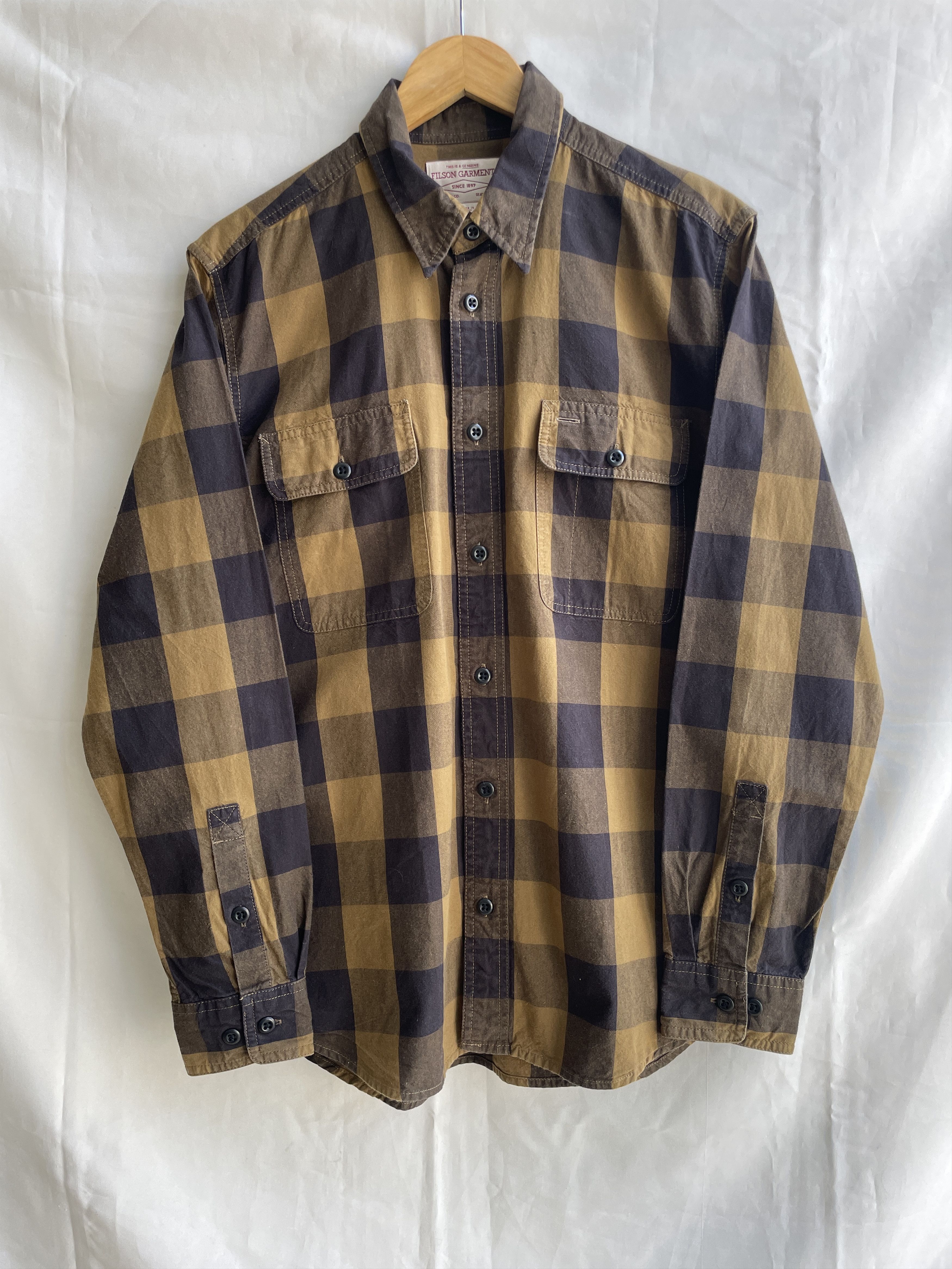 Filson Filson Vintage Wash Alaskan Guide Check Shirt Size M Size US M / EU 48-50 / 2 - 1 Thumbnail
