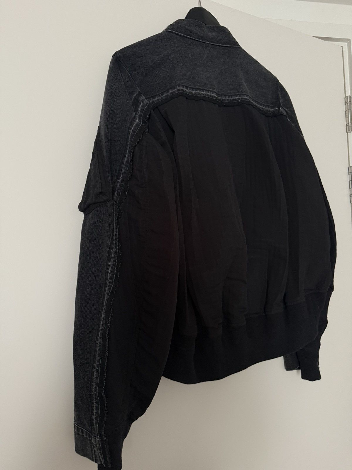 Sacai Sacai Denim Jacket Size M / US 6-8 / IT 42-44 - 4 Thumbnail