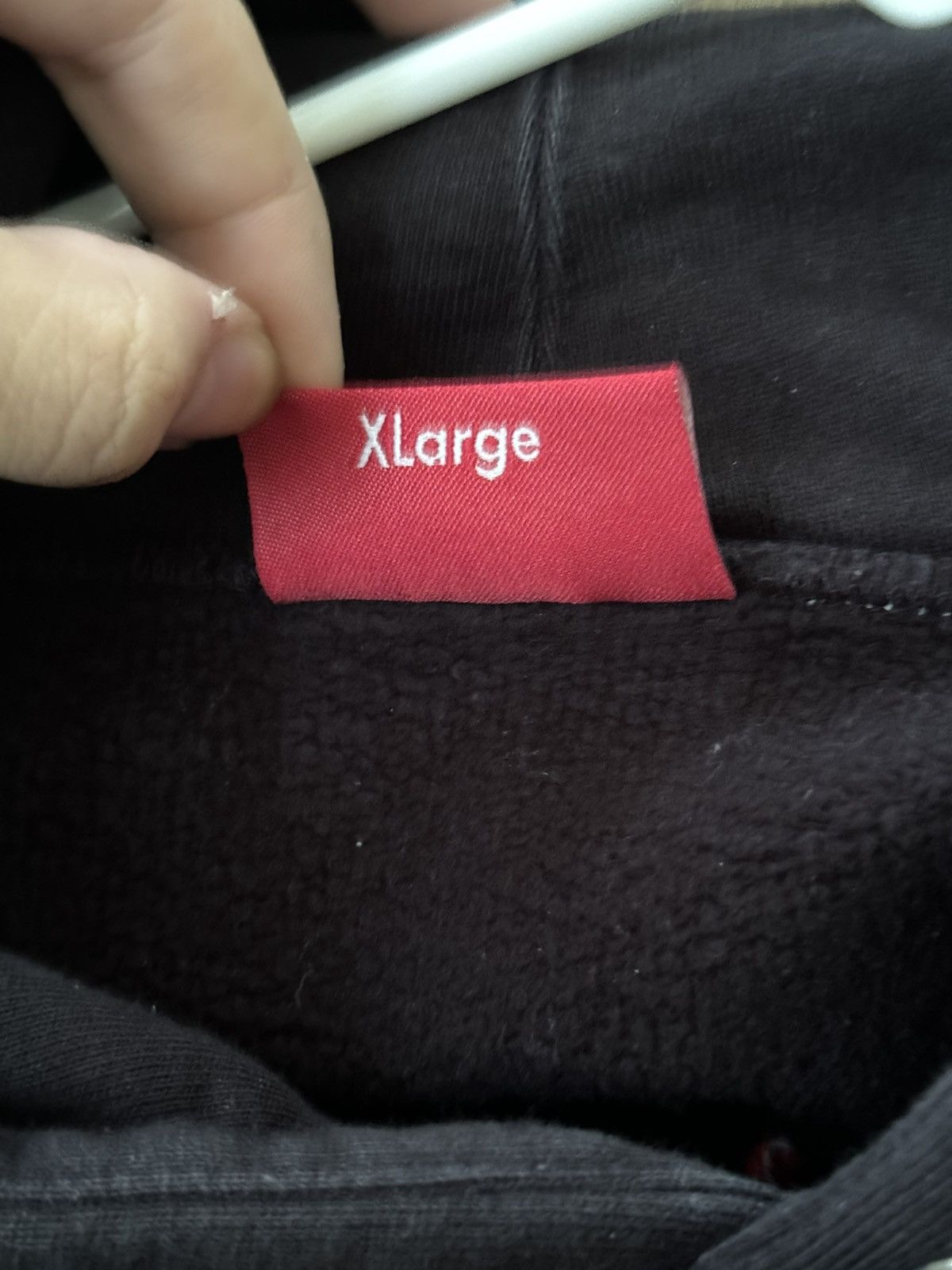 Supreme SUPREME EMBROIDERED S HOODED SWEATSHIRT BLACK Size US XL / EU 56 / 4 - 4 Thumbnail