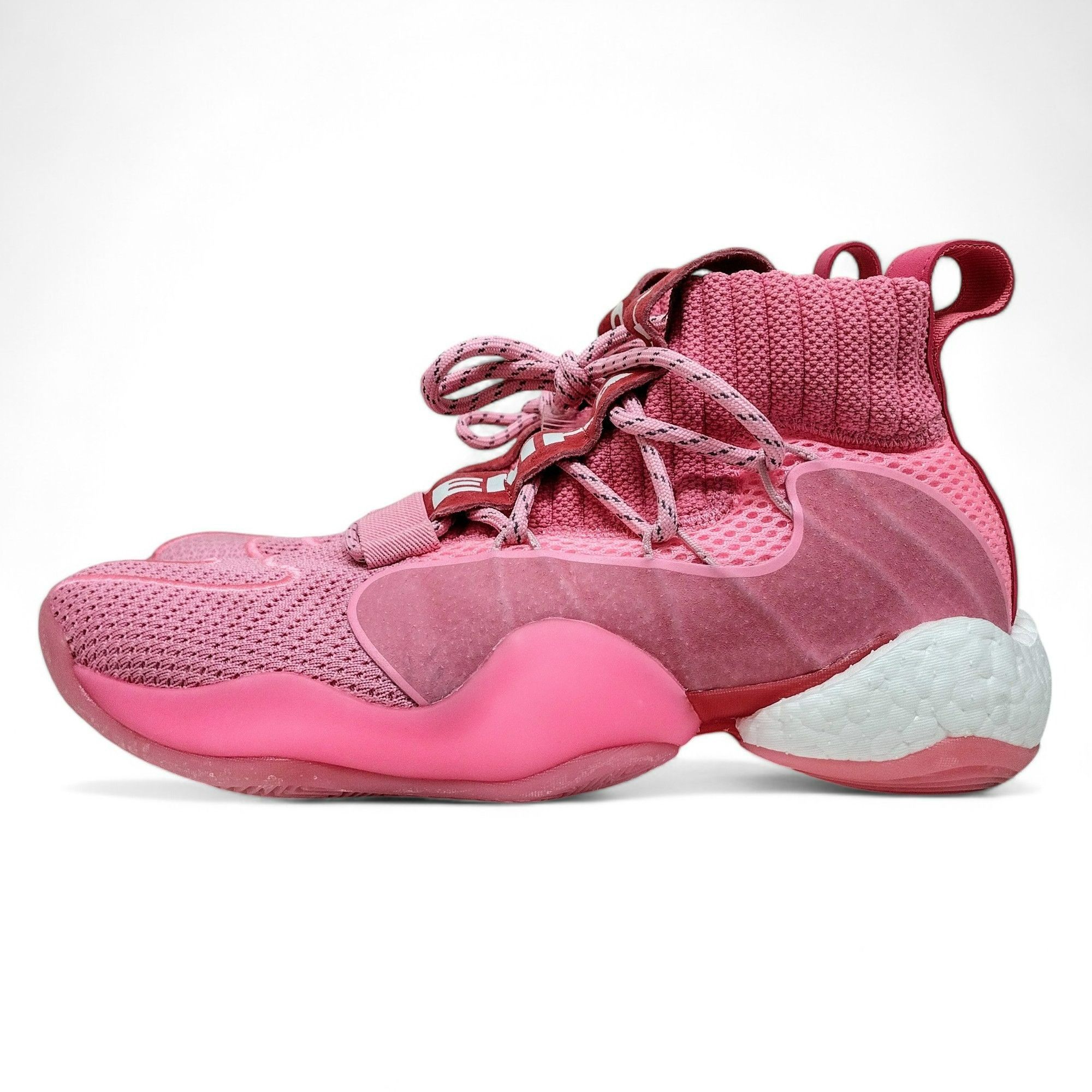 Adidas Adidas Pharrell x Crazy BYW Hyper Pink Shoes Sneakers EG7723 Size US 7.5 / EU 40-41 - 3 Thumbnail