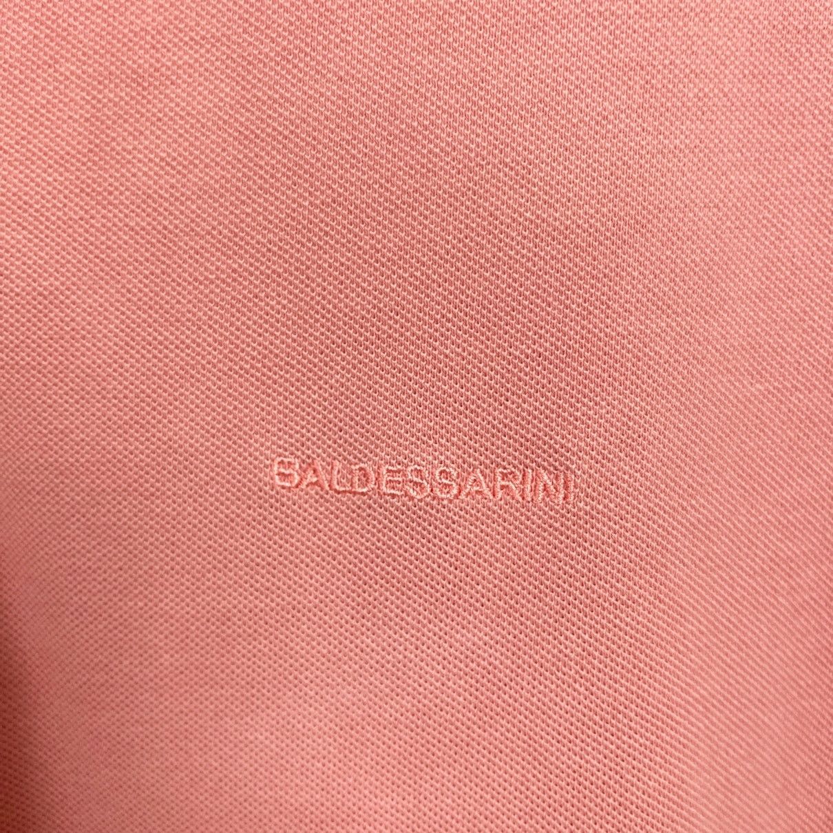 Baldessarini BALDESSARINI Pique Washed Polo Shirt Pink Short Sleeve 46 Size US XL / EU 56 / 4 - 3 Thumbnail