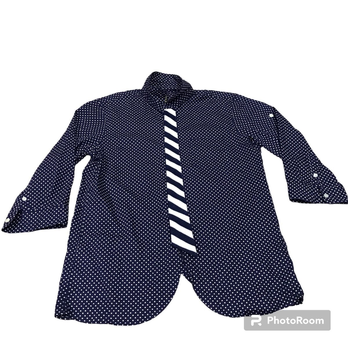 If Six Was Nine 💥Frapbois💥Japanese Brand Frapbois with tie polkadot 💥 Size US M / EU 48-50 / 2 - 1 Thumbnail