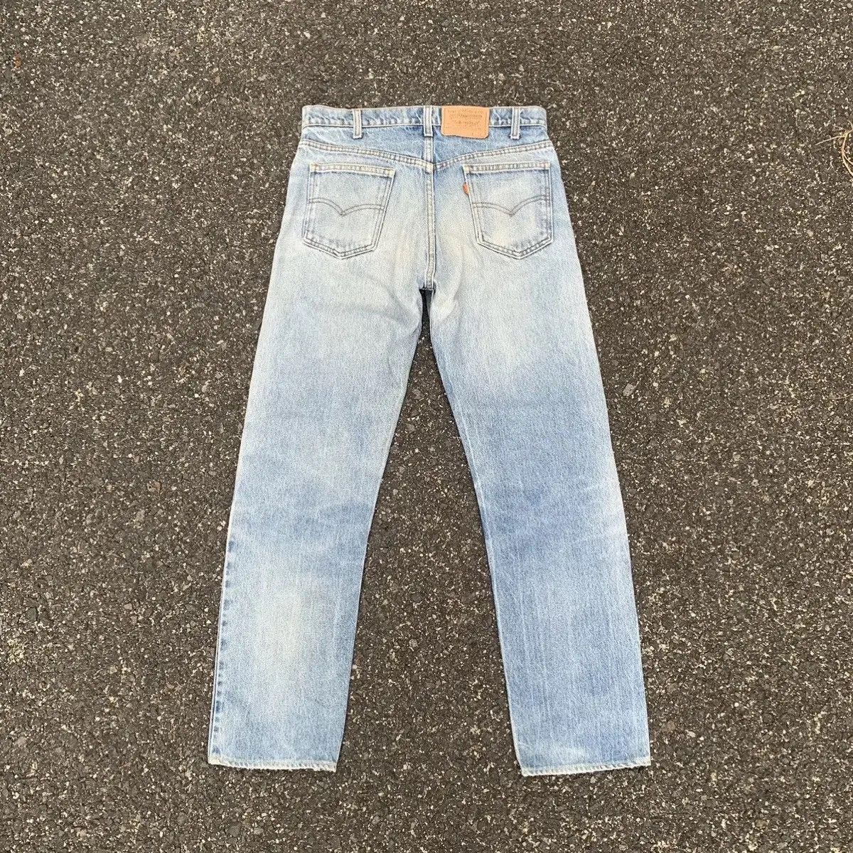 Levi's 1990’s Vtg Levi’s Jeans Orange Tab Distressed Denim Pants Size US 32 / EU 48 - 11 Thumbnail
