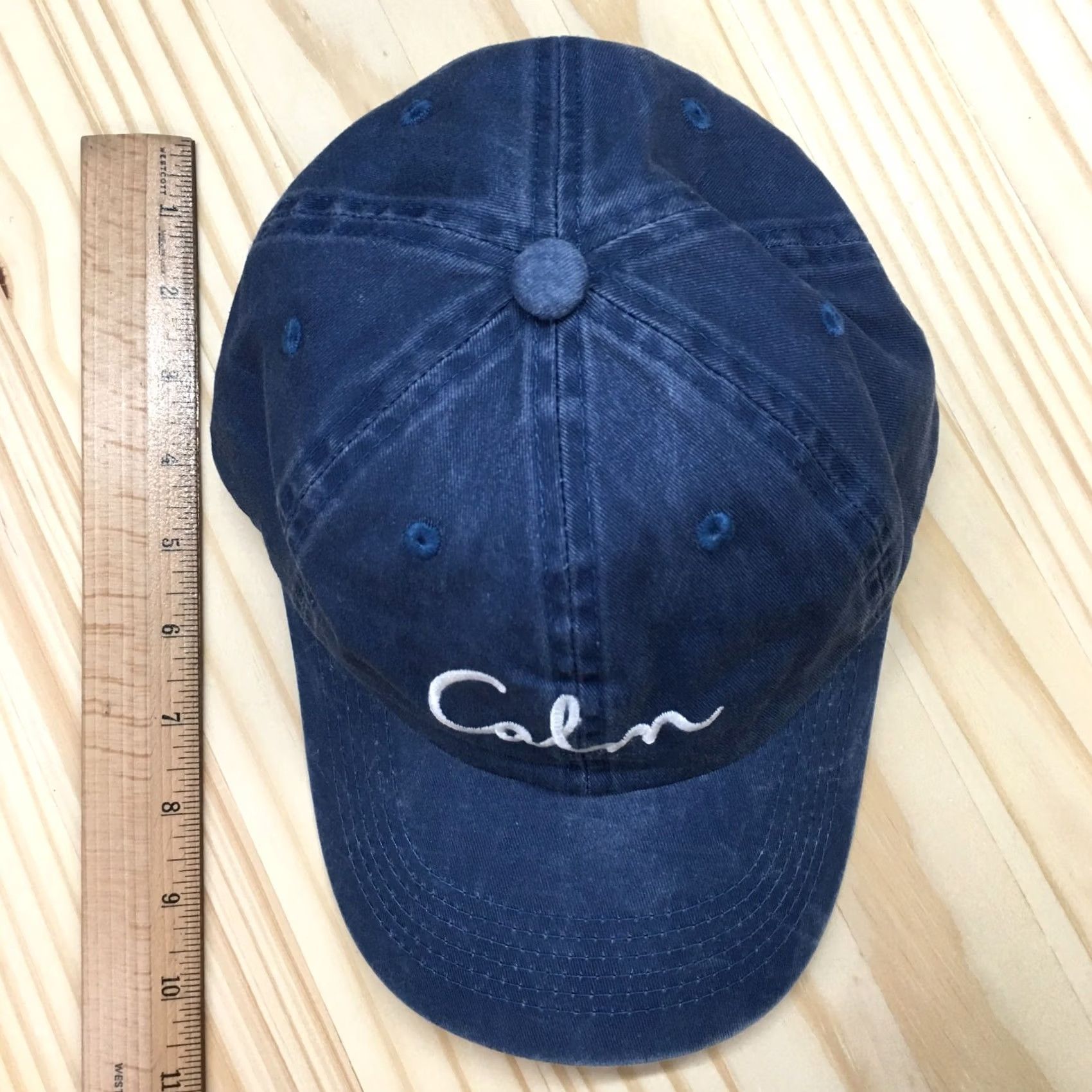 Port Authority Port Authority Baseball Hat Womens Blue OS Curved Brim Embroidered Logo Calm Size ONE SIZE - 4 Thumbnail