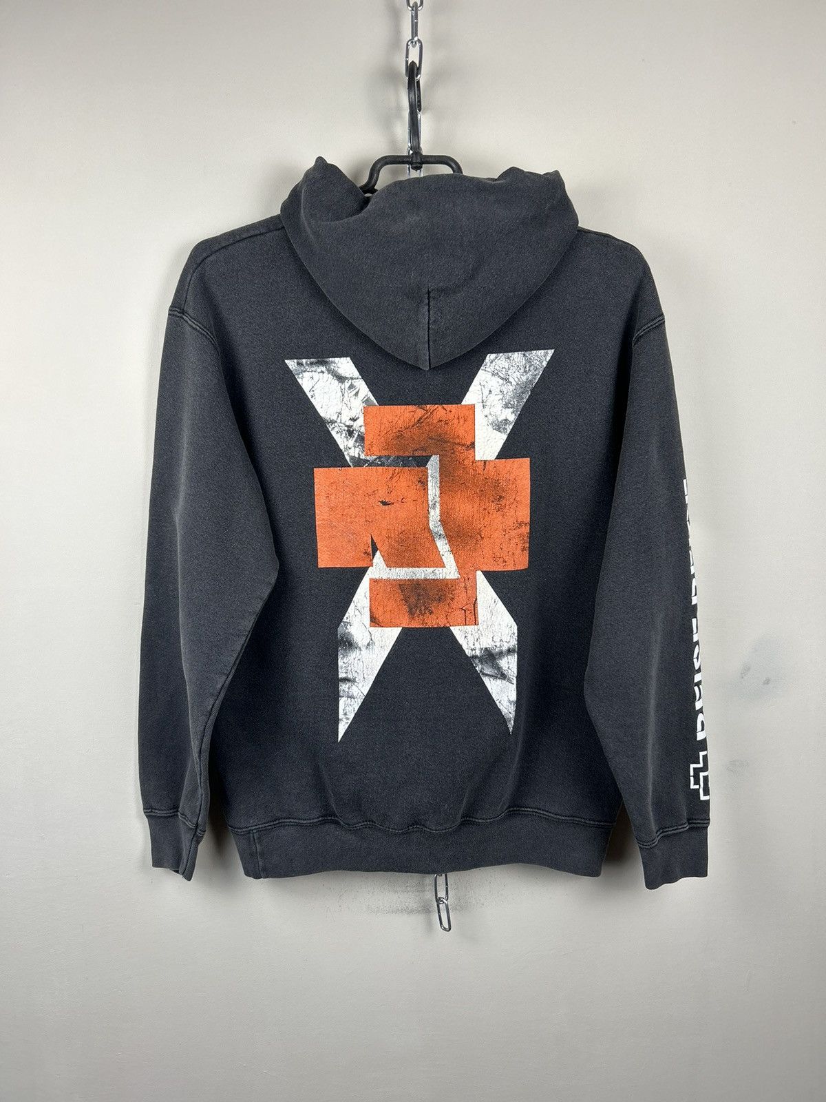Band Tees Rammstein Vintage 00s Reise Hoodie Band Rare Rock Metal Size US M / EU 48-50 / 2 - 2 Thumbnail