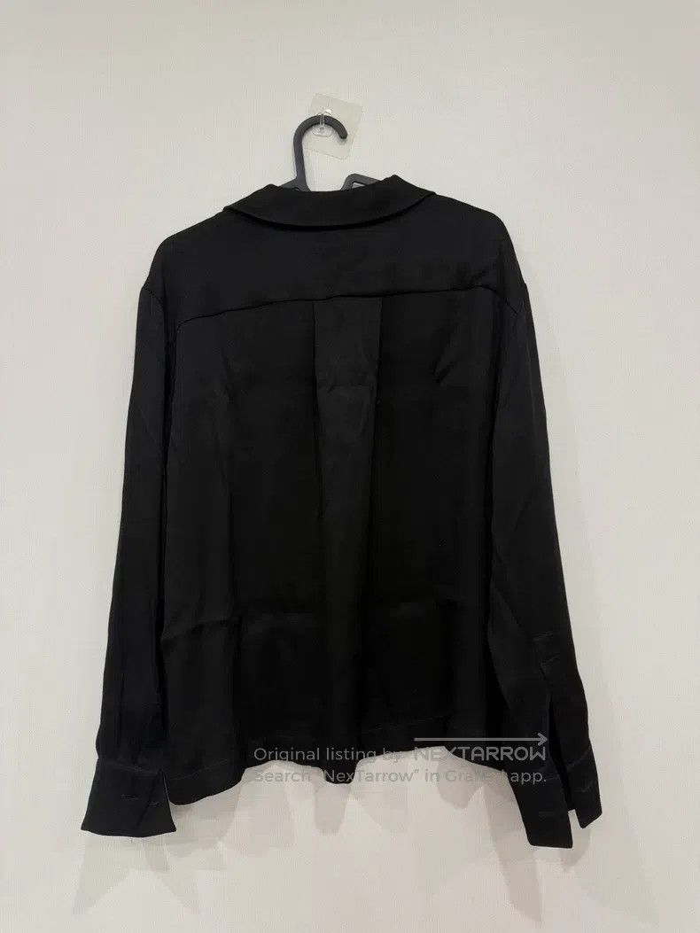 Loewe Loewe Black silk shirt Size M / US 6-8 / IT 42-44 - 2 Thumbnail