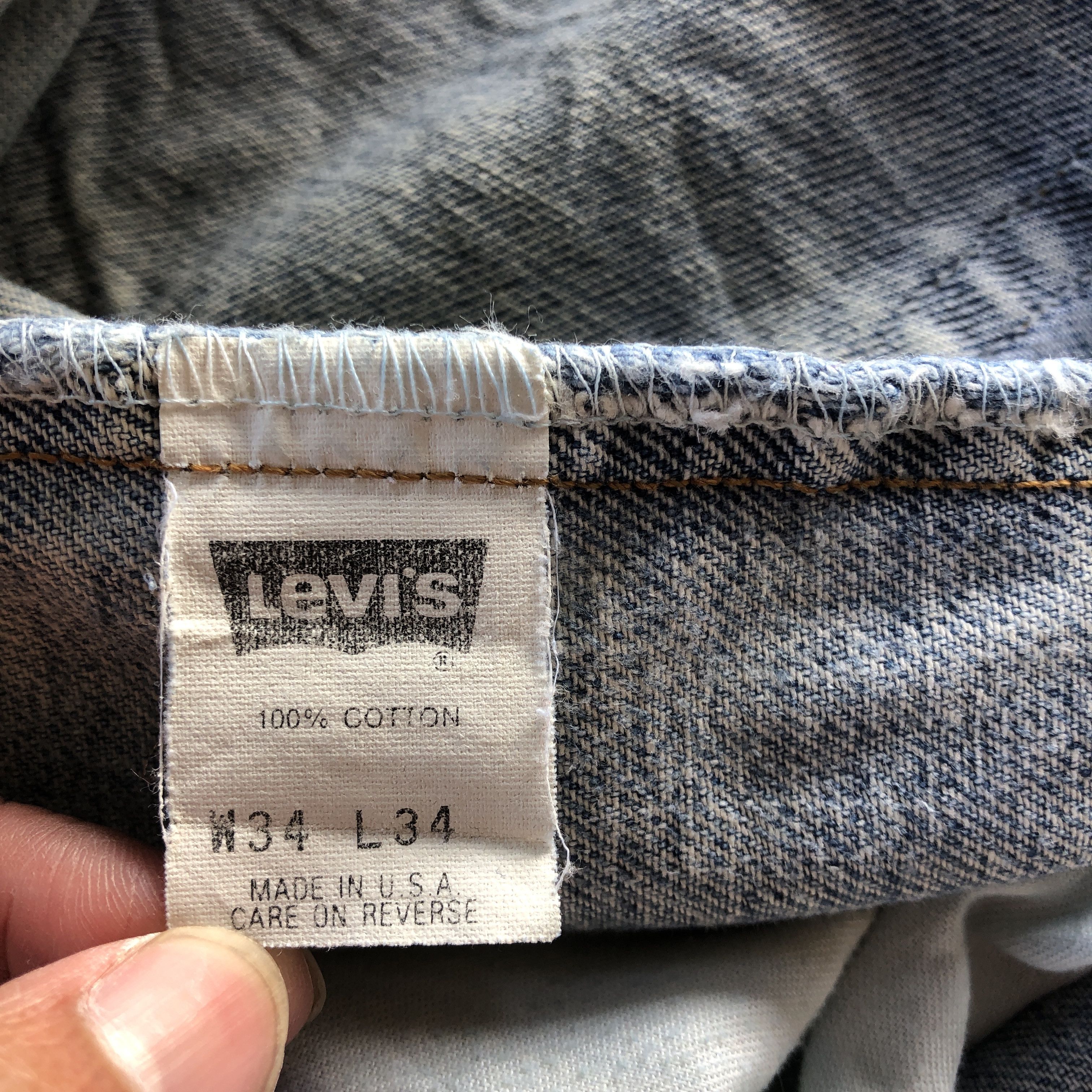 Levi's Vintage Levis 560 Faded Dirty Jeans Levi's Distressed Denim Size US 32 / EU 48 - 9 Thumbnail