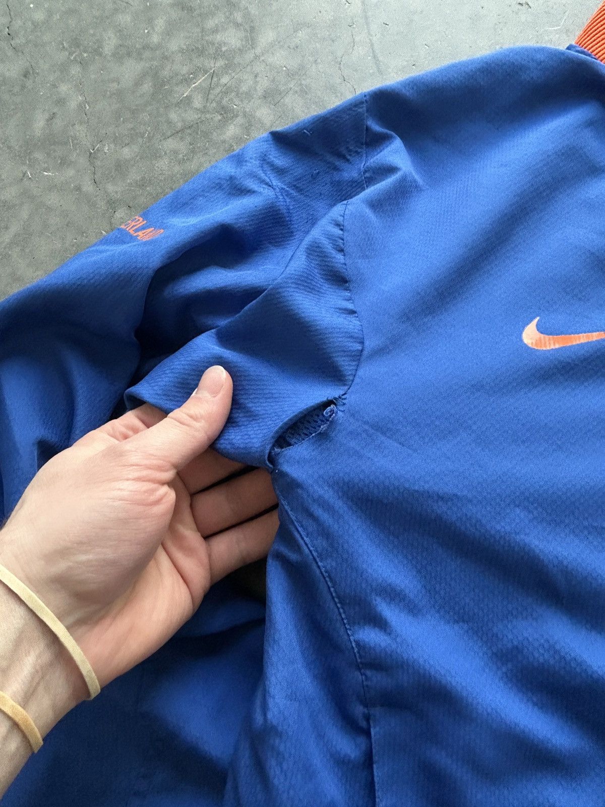 Nike Vintage Y2K Nike Netherlands Track Jacket Football Soccer Size US S / EU 44-46 / 1 - 5 Thumbnail