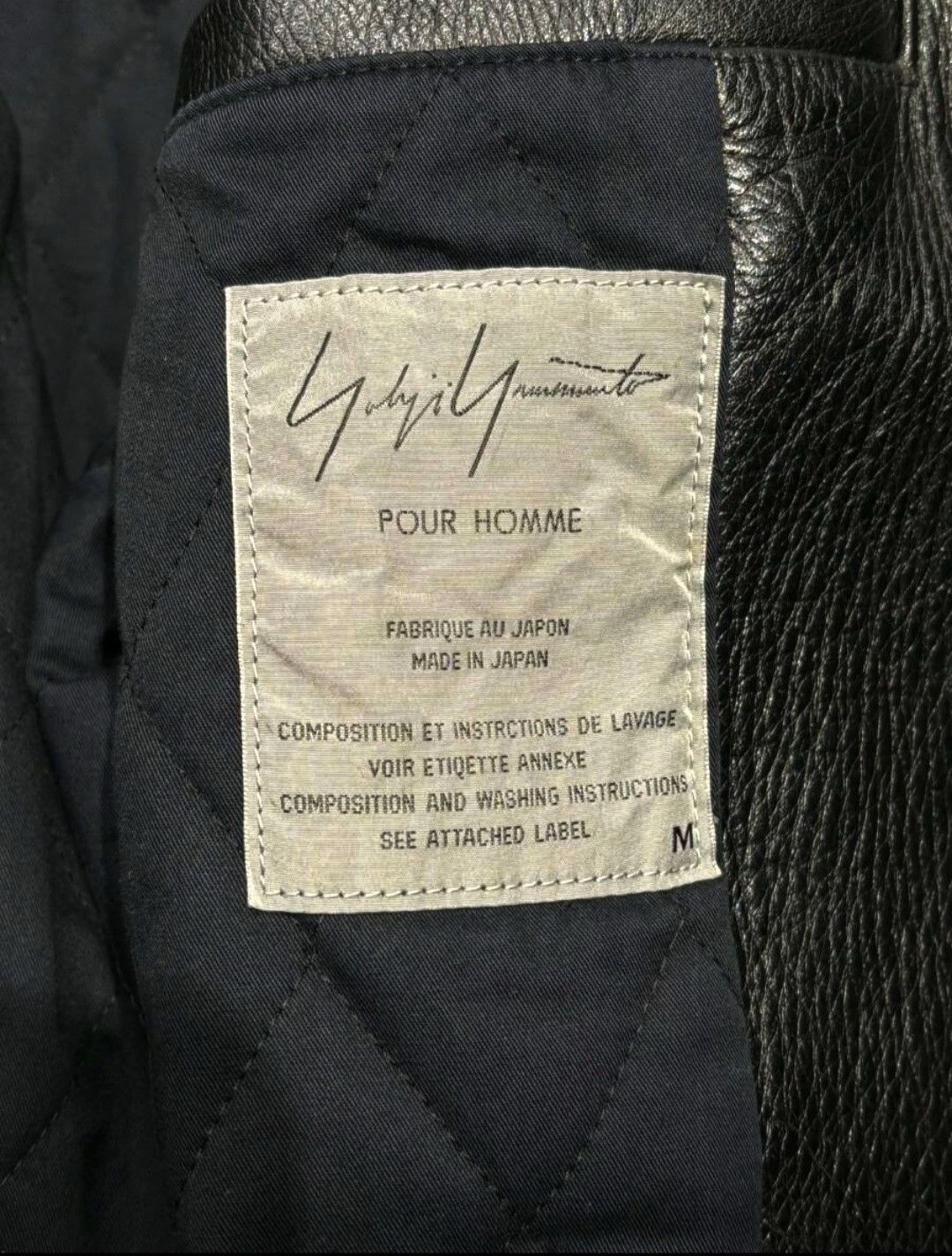 Yohji Yamamoto Yohji Yamamoto leather jacket 6.1 THE MAN Size US M / EU 48-50 / 2 - 7 Thumbnail