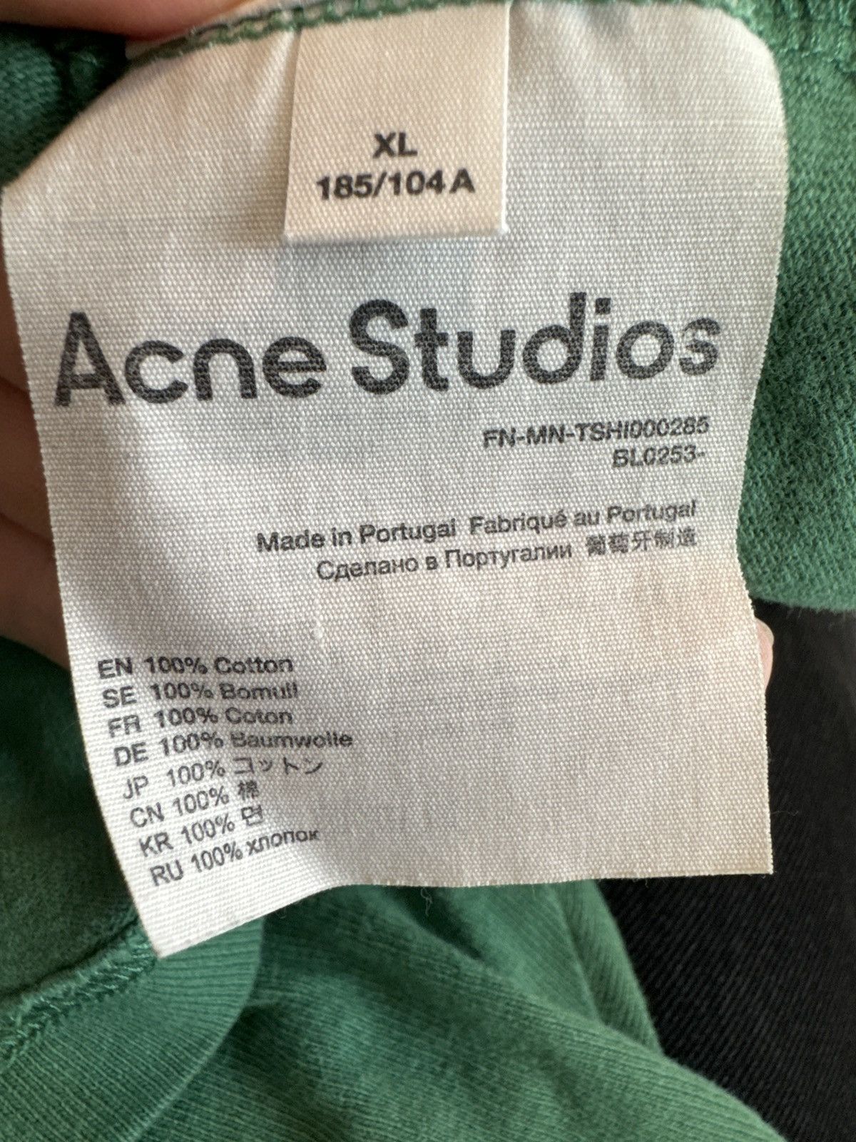 Acne Studios Acne Studios Nici's Bar T Shirt Size US XL / EU 56 / 4 - 8 Thumbnail