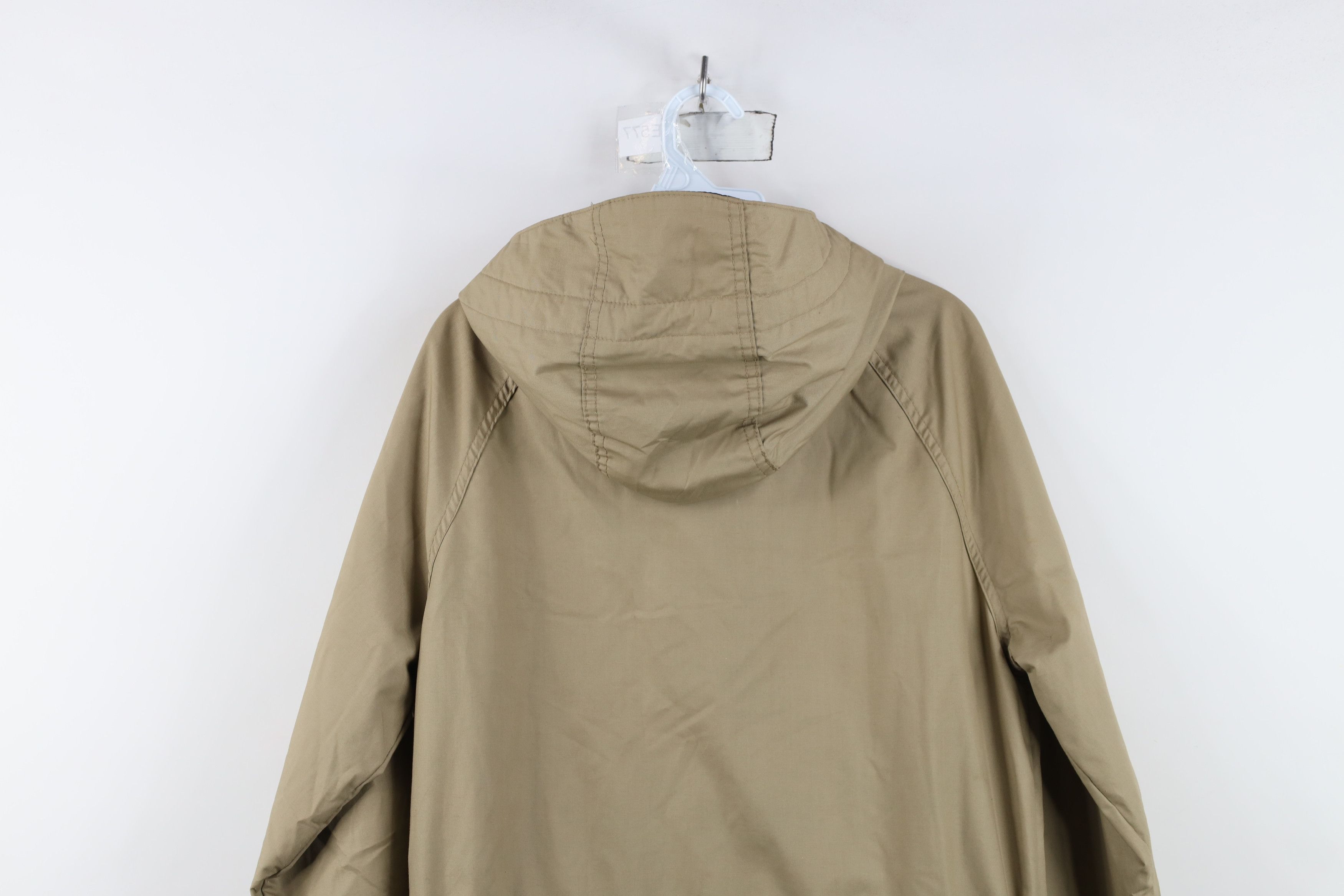 Eddie Bauer Vintage 80s 90s Eddie Bauer Hooded Parka Jacket Beige USA Size US XS / EU 42 / 0 - 16 Thumbnail