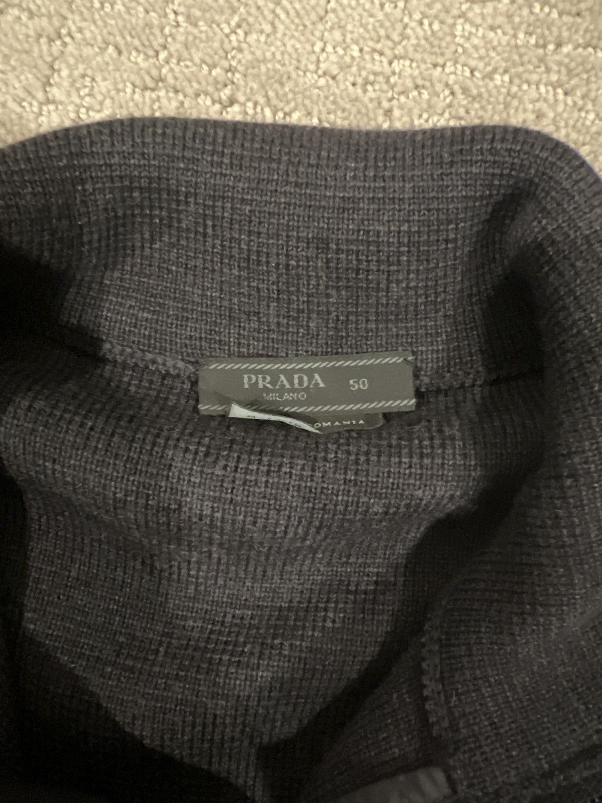 Prada Prada Zip up Sweater Size US M / EU 48-50 / 2 - 3 Thumbnail