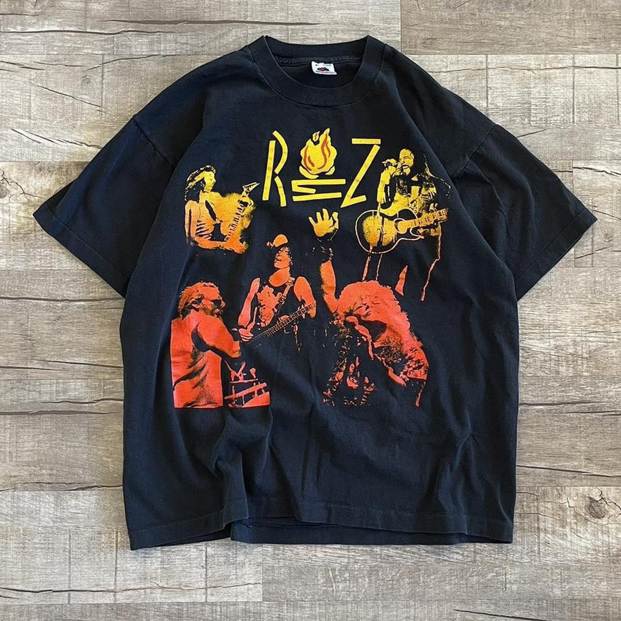 image of Fruit Of The Loom x Vintage 80’S Rez Resurrection Band T-Shirt in Black, Men's (Size XL)