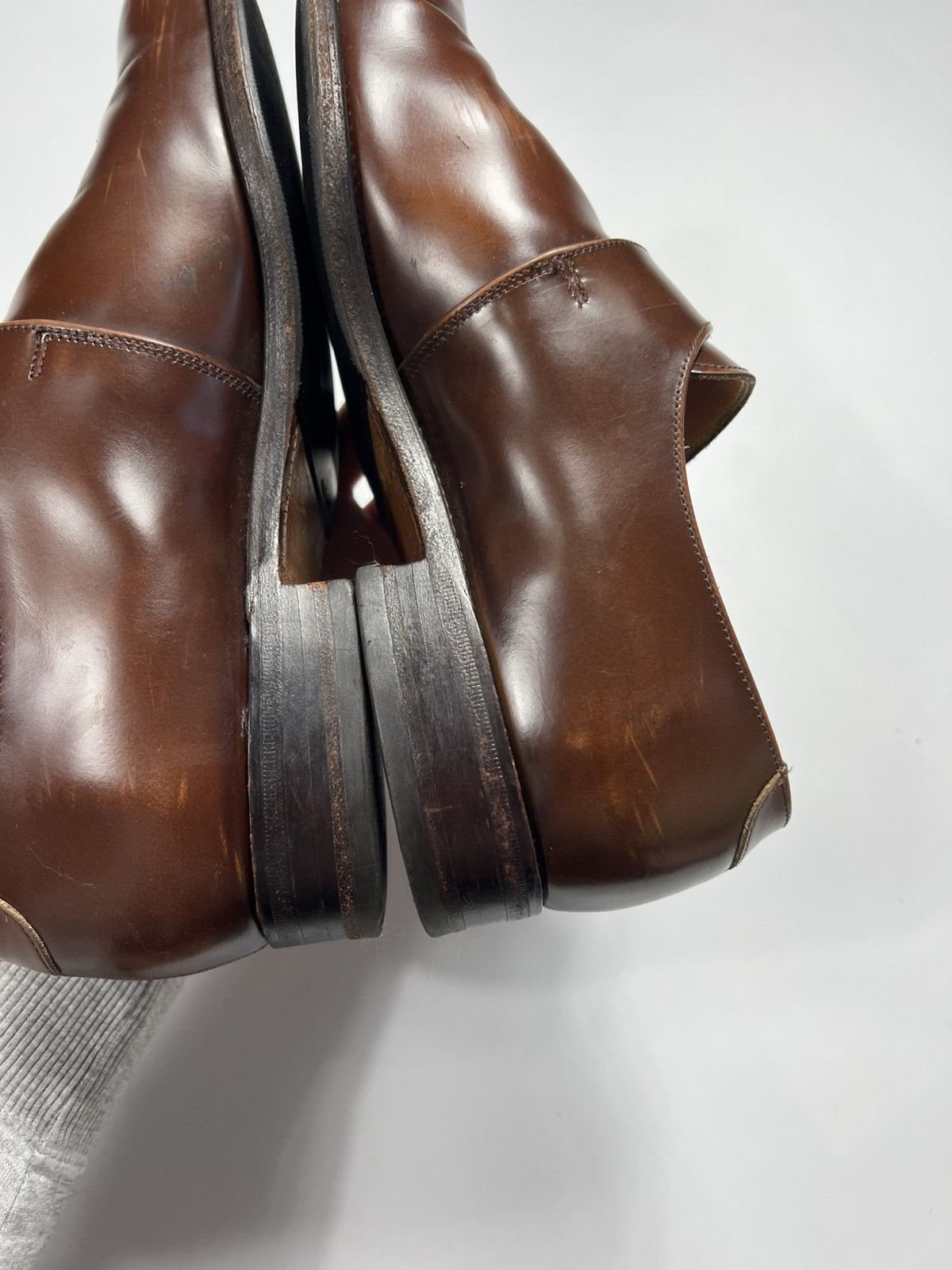 Loake Loake Paisley Monk Strap Leather Brown Shoes Loafers Chelsea Size US 9 / EU 42 - 18 Thumbnail
