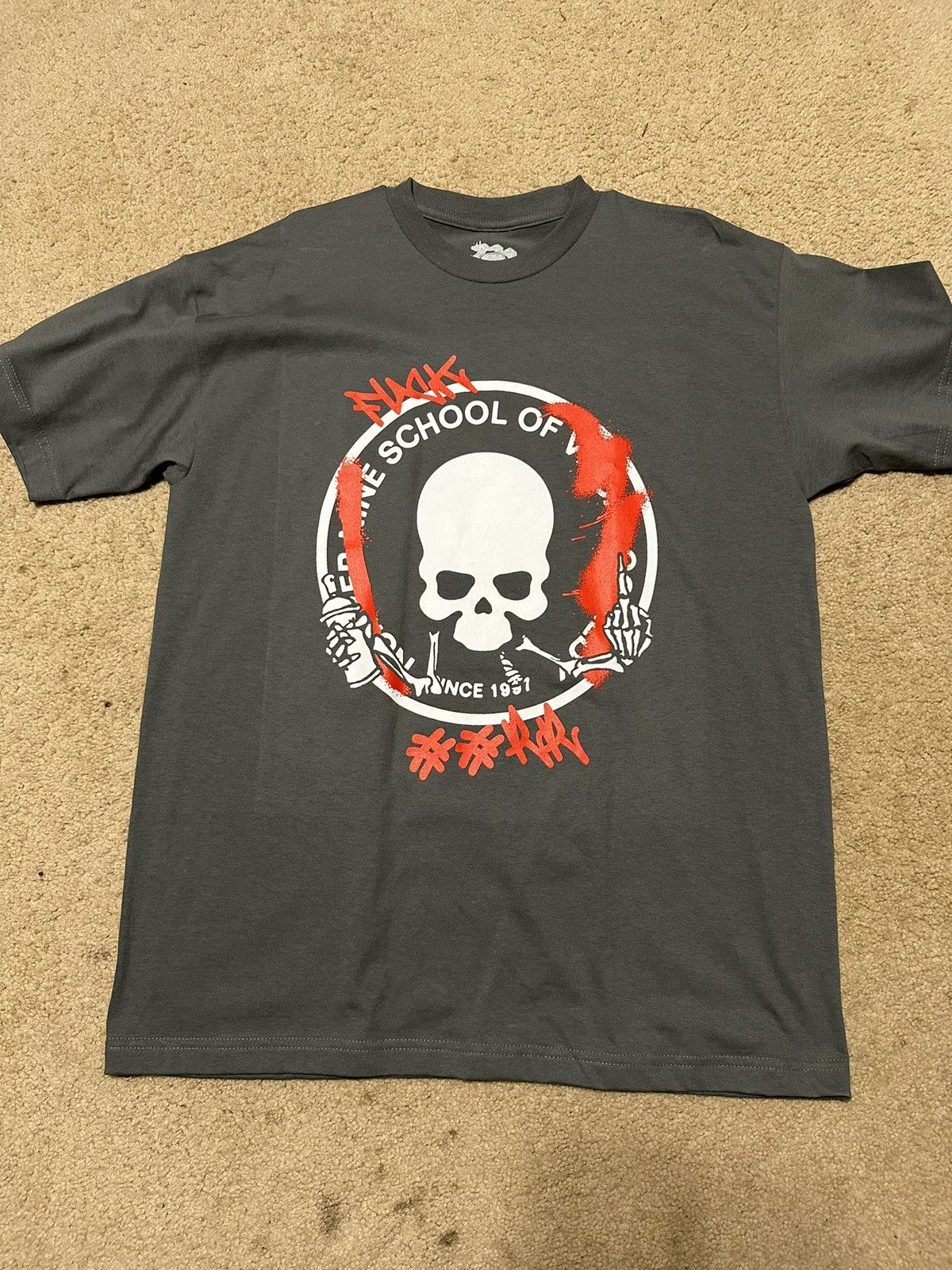 Other RR FUCK SCHOOL TEE Size US XL / EU 56 / 4 - 1 Thumbnail