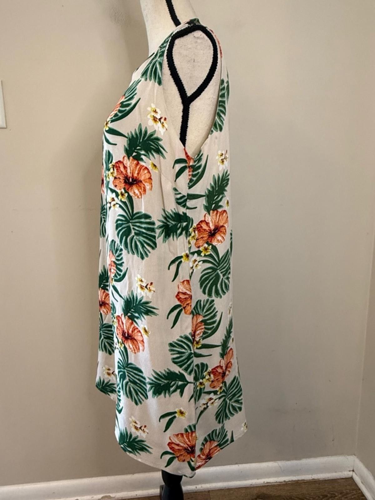 Lulus Lulu’s tropical floral colorful sheath tank dress SZ SM Size S / US 4 / IT 40 - 3 Thumbnail