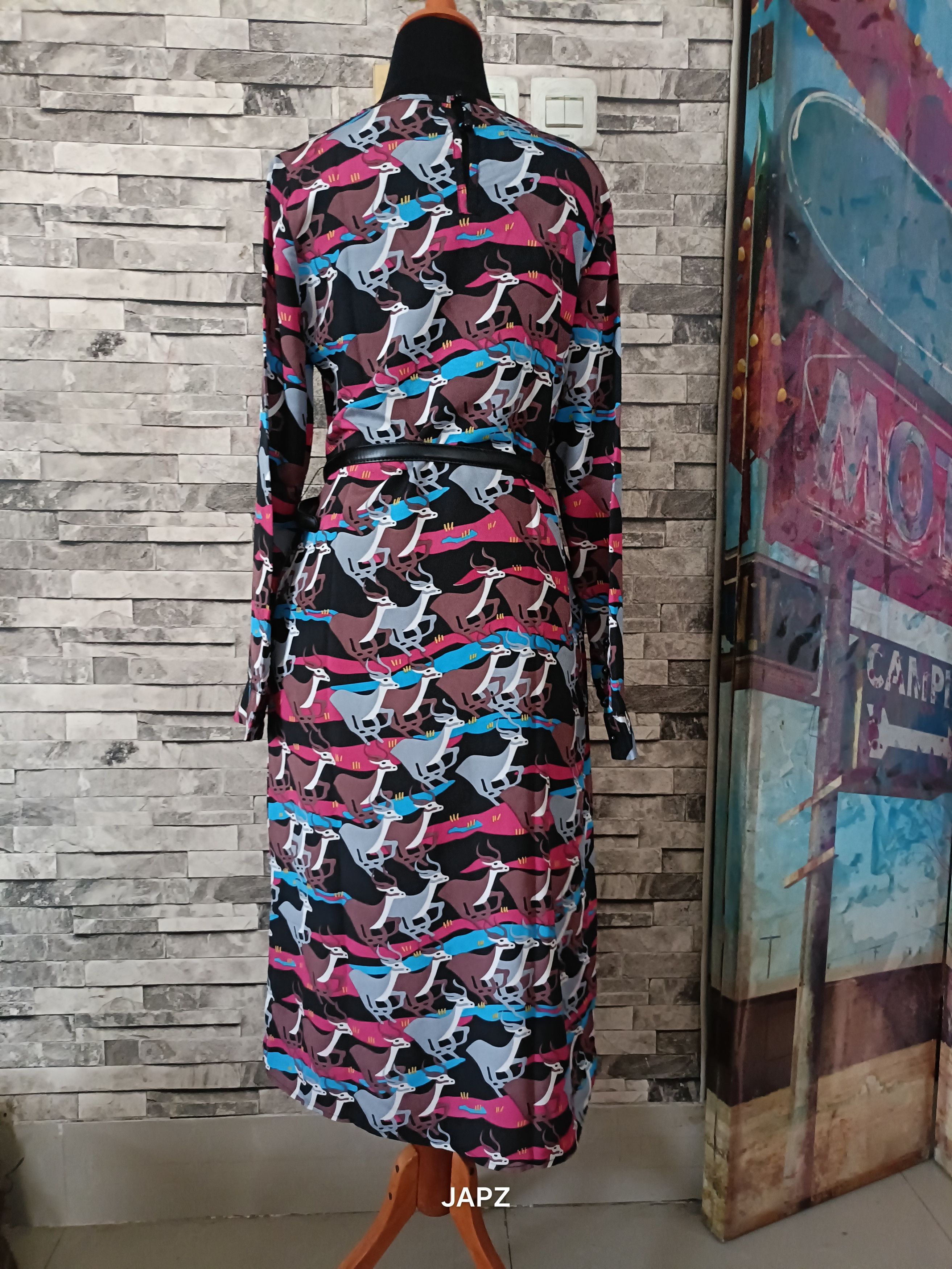 Marc by Marc Jacobs Marc by marc Jacobs silk deer print maxi dress Size S / US 4 / IT 40 - 7 Thumbnail