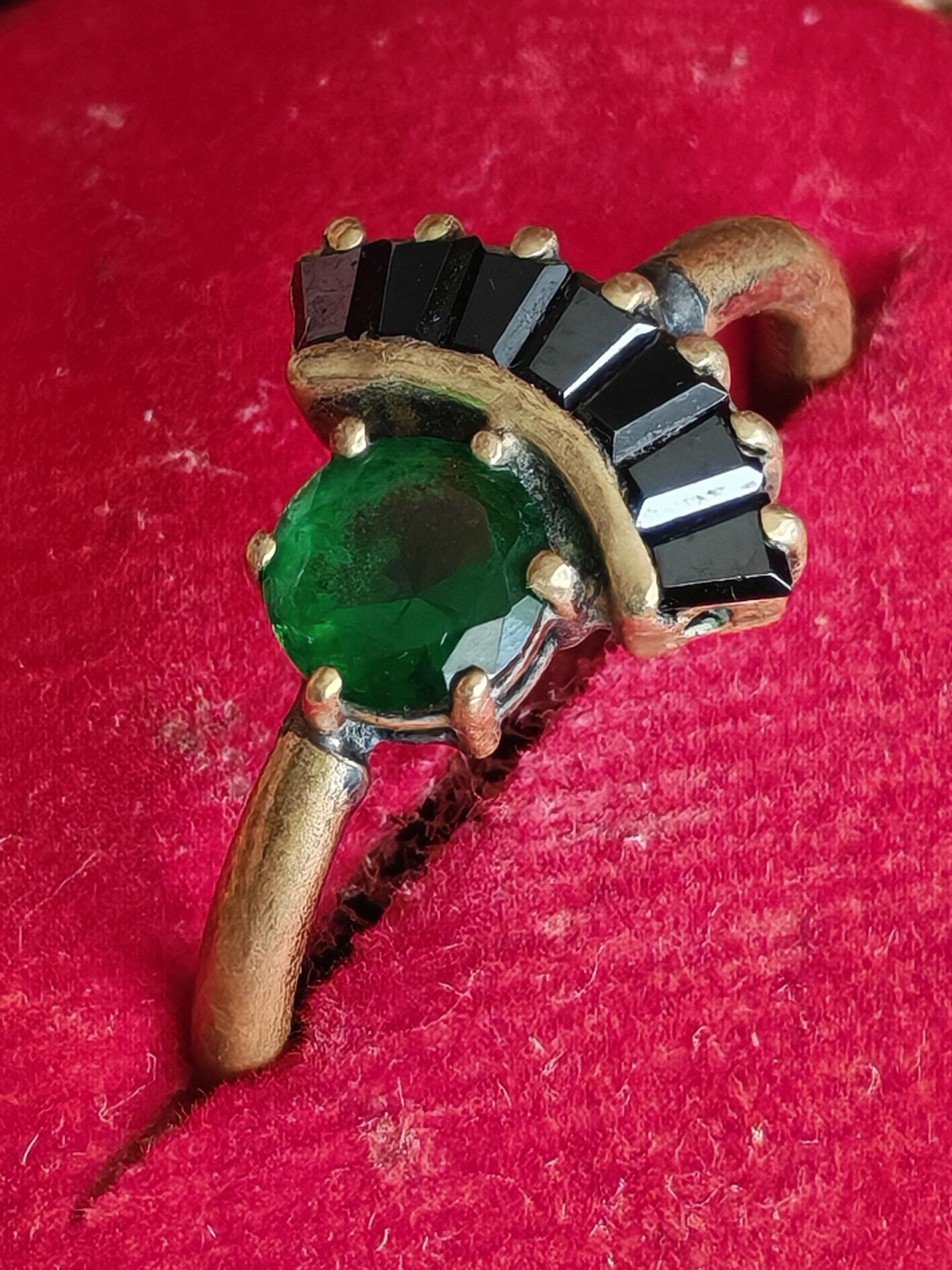 Other Iosselliani Roma with green stone vintage Size ONE SIZE - 4 Thumbnail