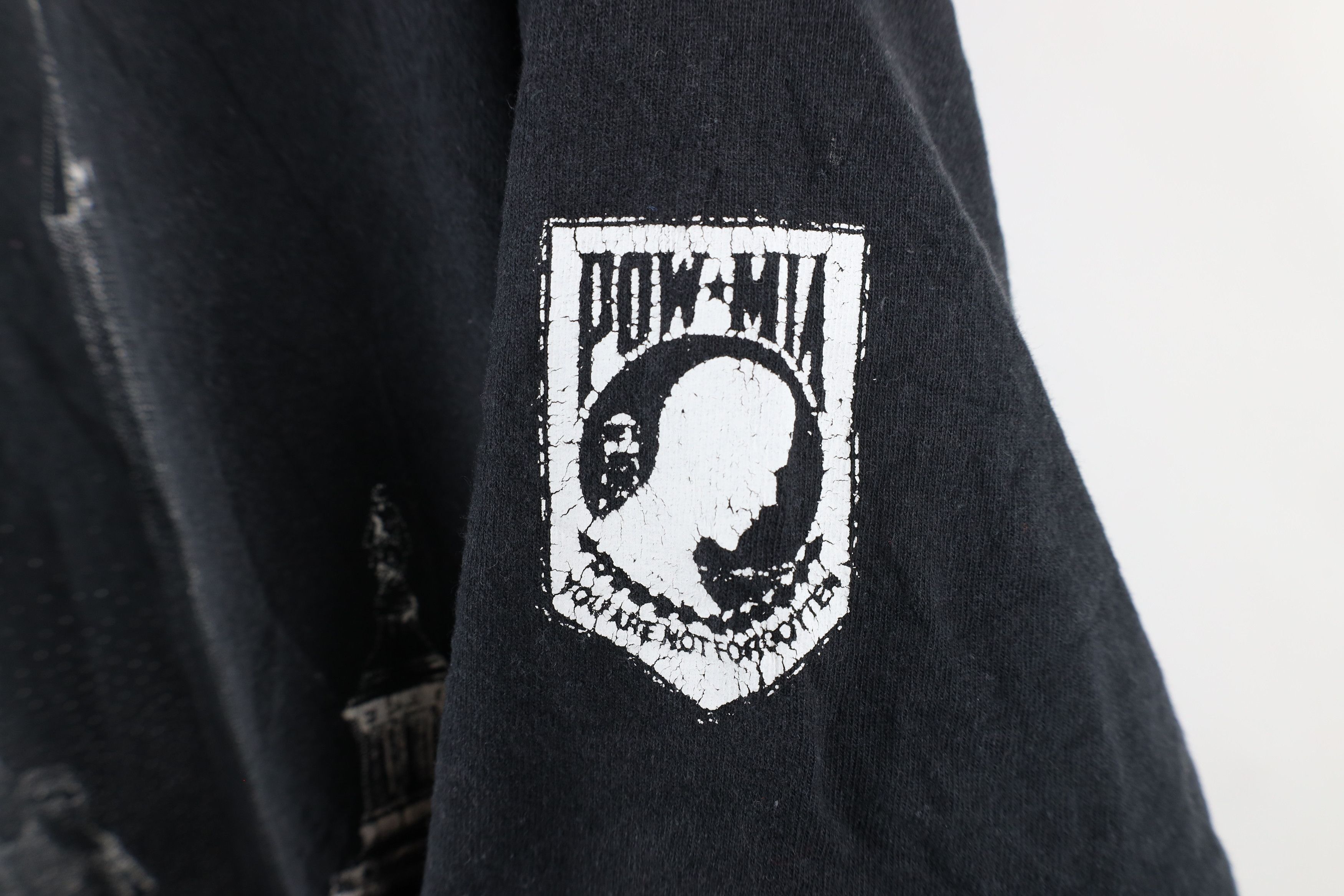 Vintage Vintage 80s POW MIA Washington DC Short Sleeve T-Shirt USA Size US XL / EU 56 / 4 - 4 Thumbnail