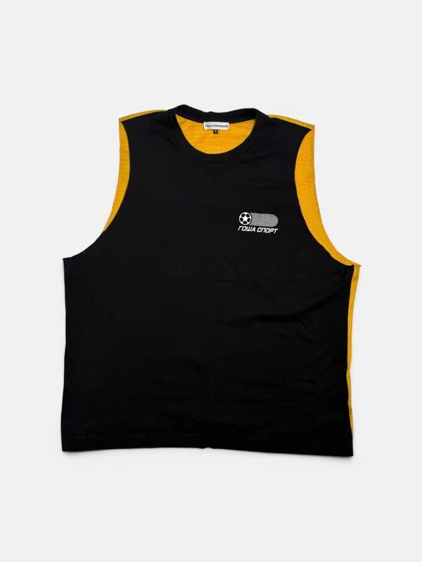 Gosha Rubchinskiy Gosha Rubchinskiy Football Mesh Tank Top Size US XL / EU 56 / 4 - 1 Thumbnail