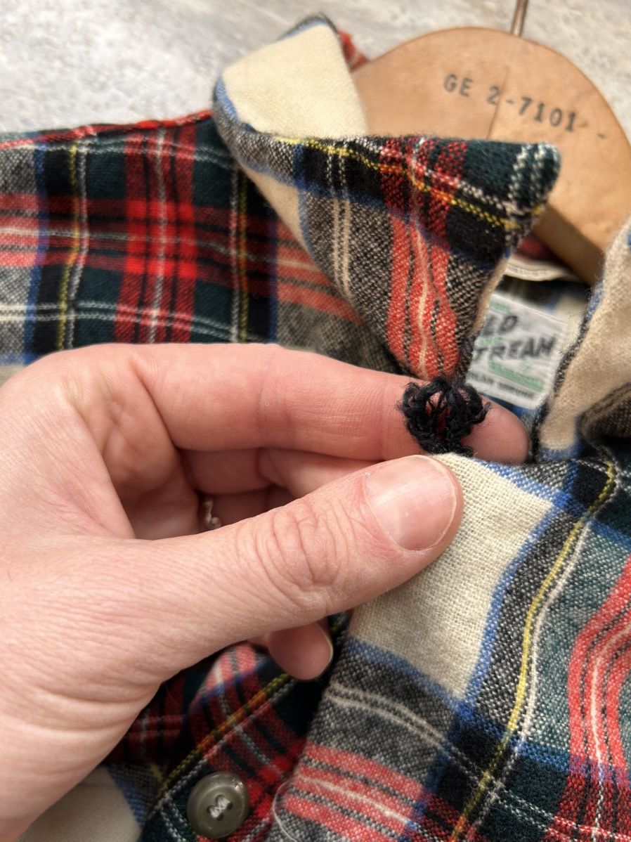Vintage 1950s Field & Stream Wool Flannel Shirt Size US L / EU 52-54 / 3 - 8 Thumbnail