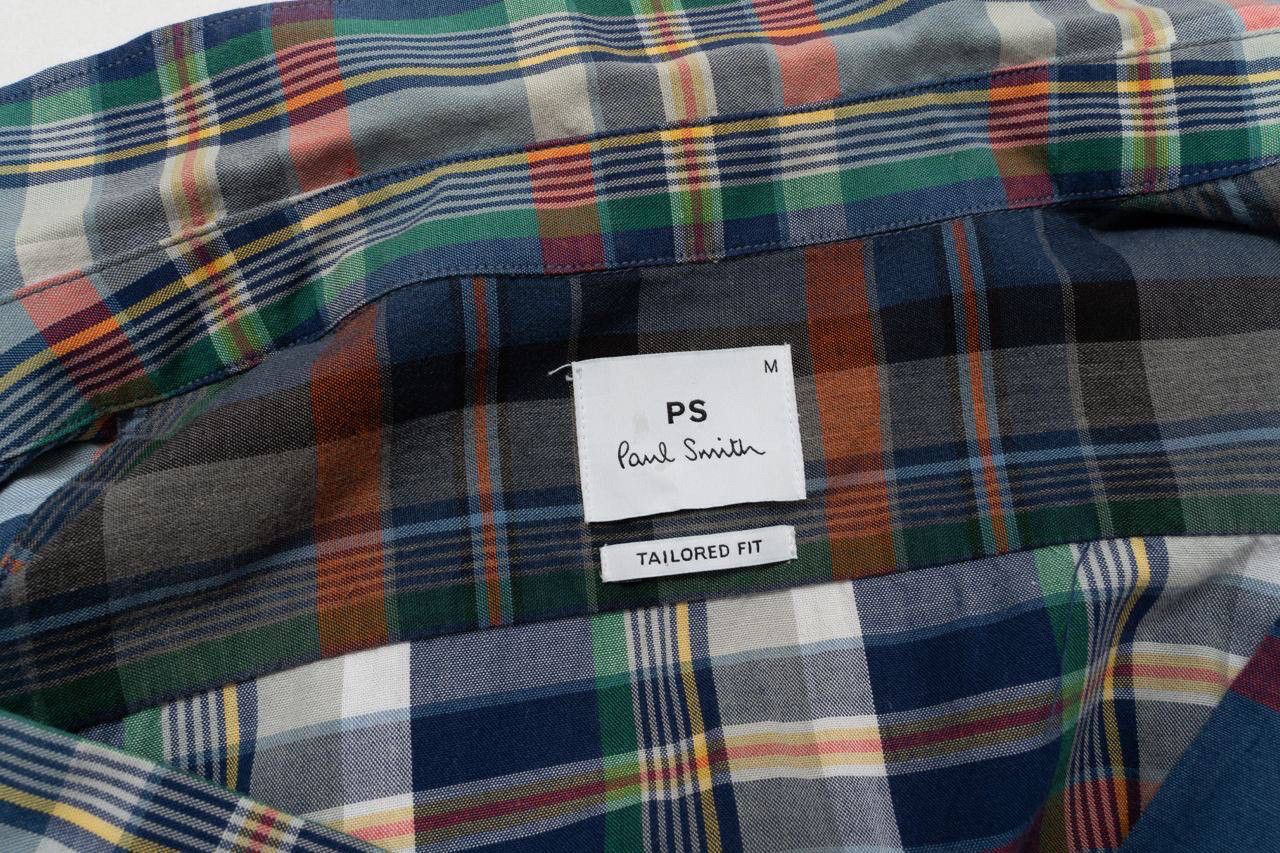 Paul Smith 🔵PS PAUL SMITH Tailored Fit Checked Plaid Shirt Size US M / EU 48-50 / 2 - 19 Thumbnail
