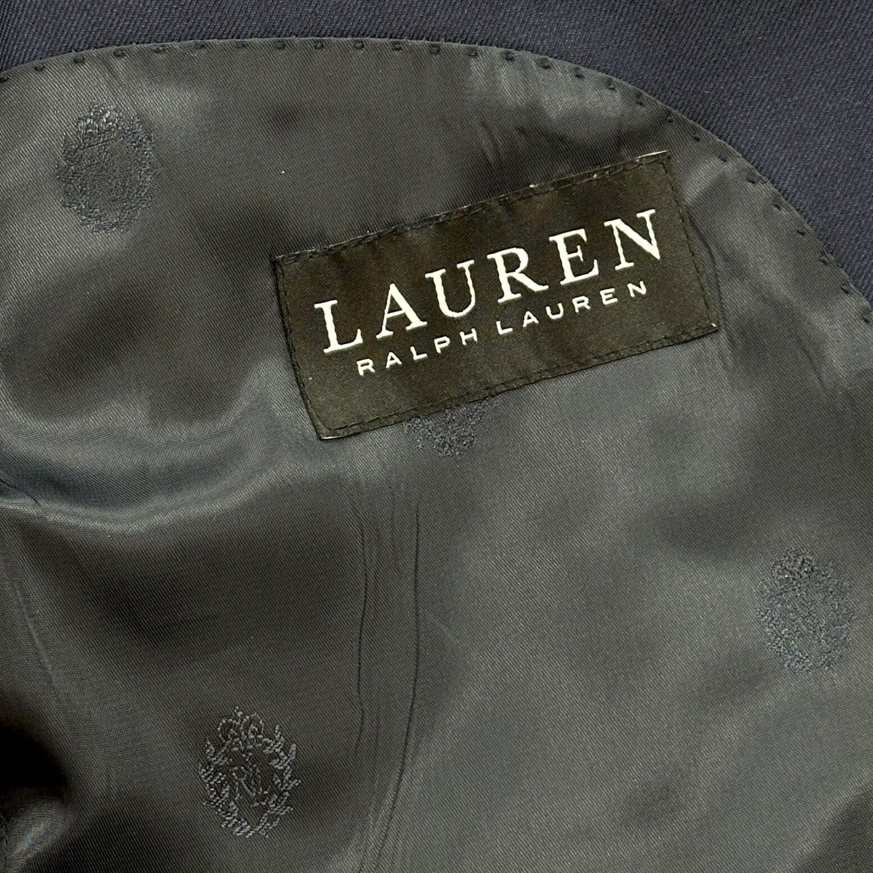 Ralph Lauren Lauren Ralph Lauren Blazer Mens 40R Navy Wool Blend Sport Jacket Black Label Size 40R - 7 Thumbnail