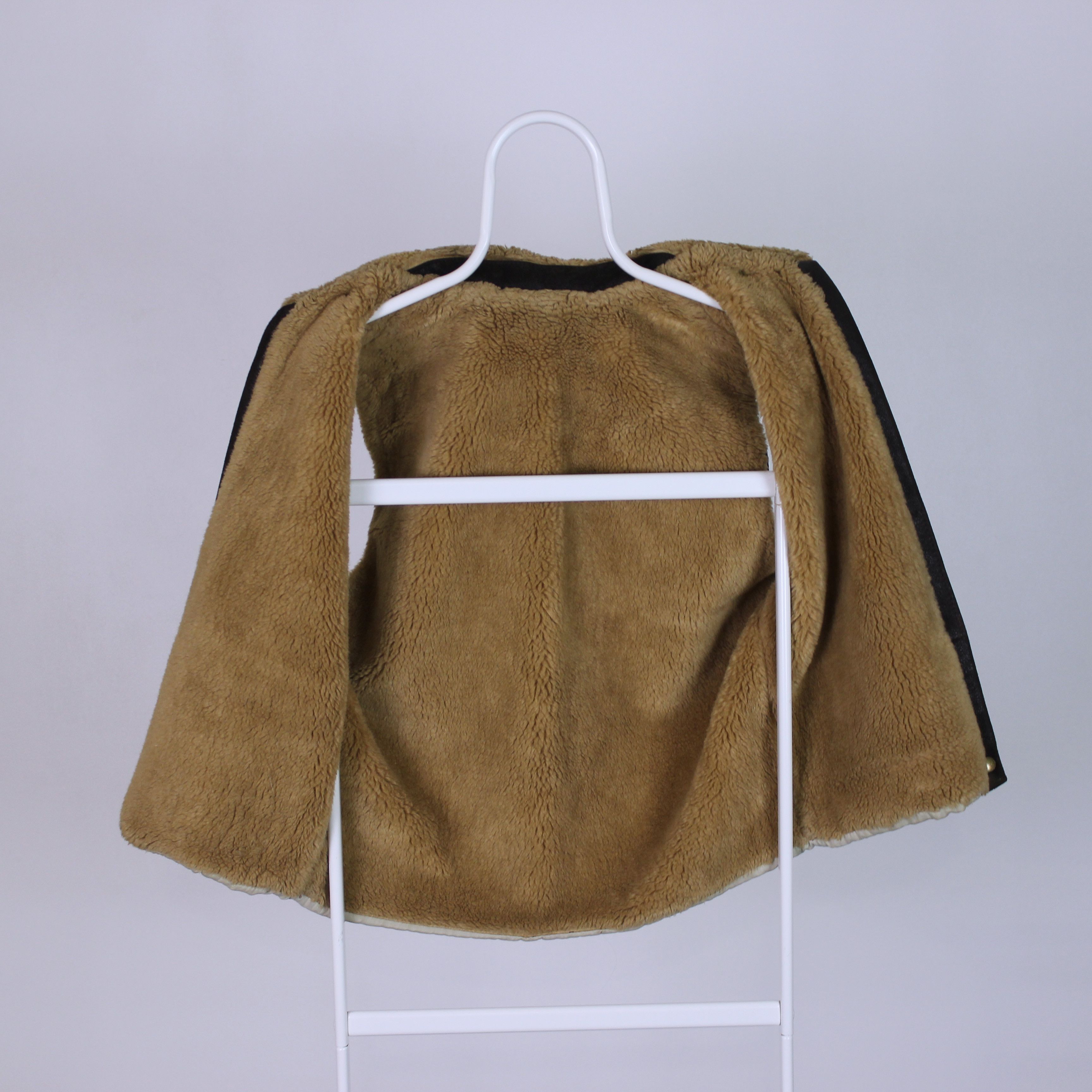 Leather Bassett heavy vintage aviator leather jacket winter M Size M / US 6-8 / IT 42-44 - 5 Thumbnail