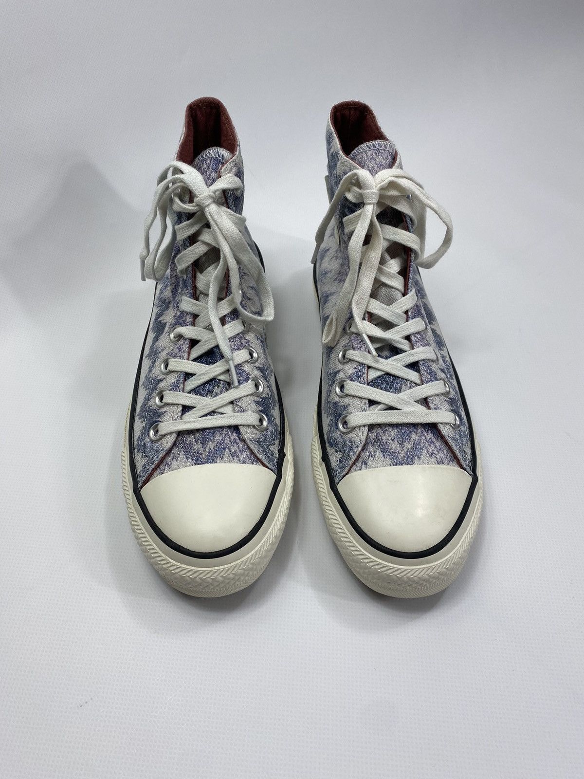 Converse × Missoni LASTDROP🔥41.5 2015 Missoni Converse All Star Hi Egret Multi Size US 8 / EU 41 - 5 Thumbnail