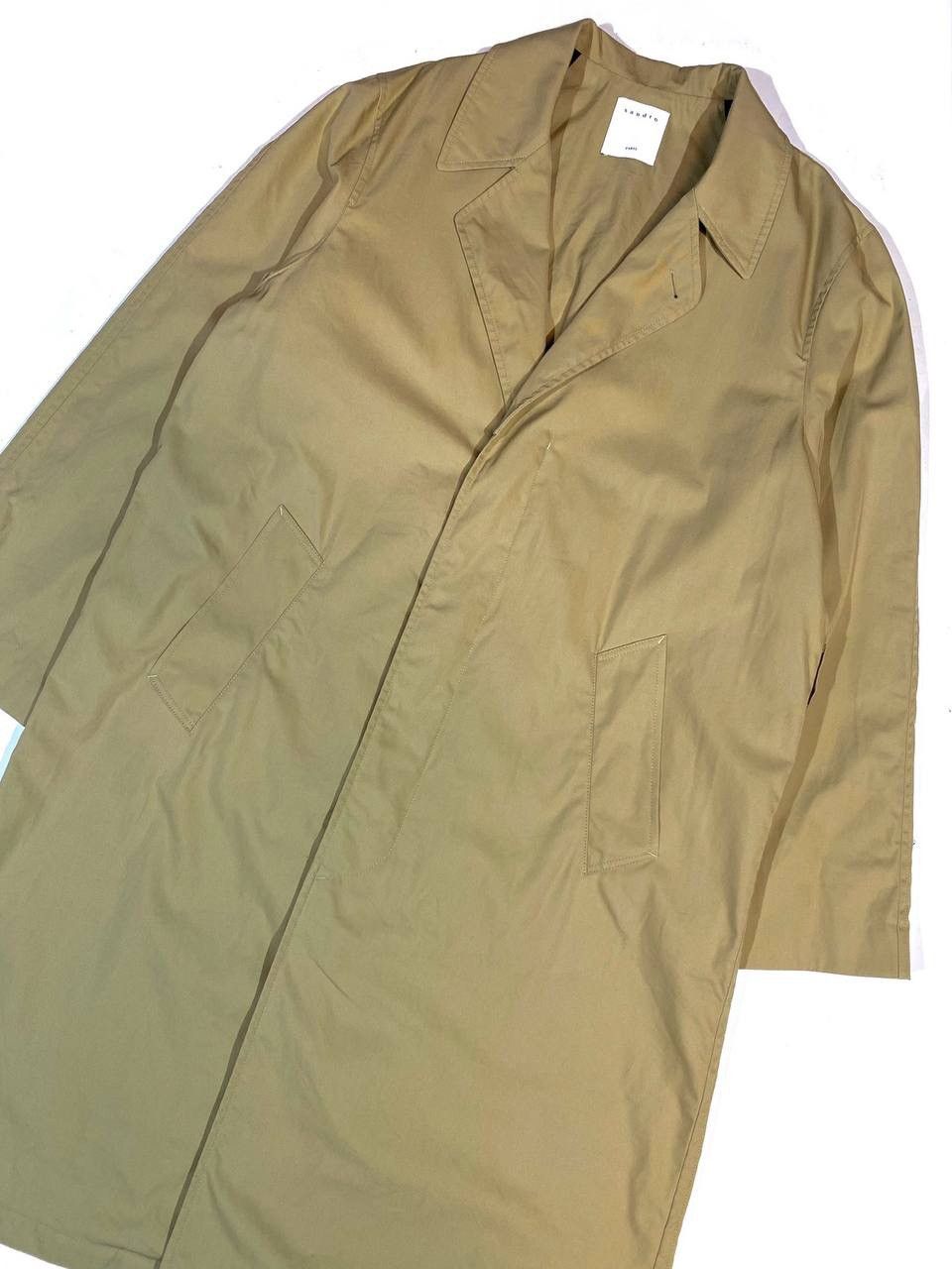 Sandro Sandro Paris Men Trench Coat Jacket Size US L / EU 52-54 / 3 - 9 Thumbnail