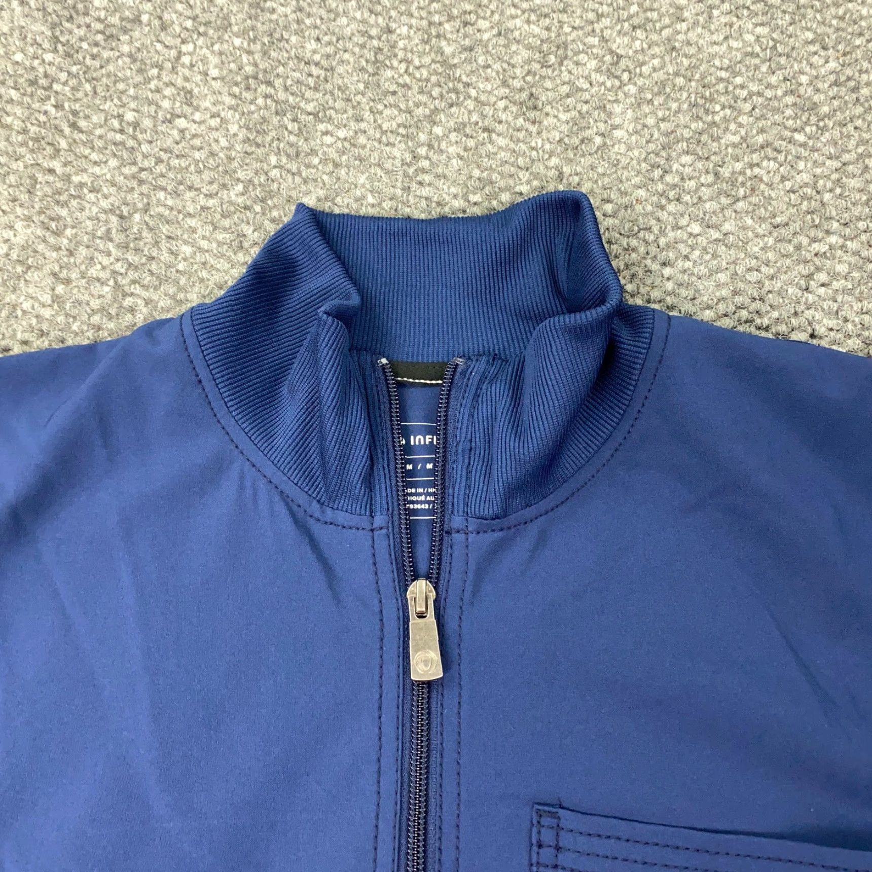 Vintage VINTAGE Infinity Jacket Mens M Blue Lightweight Zip Stretch PROTX2X NWT Size US M / EU 48-50 / 2 - 2 Thumbnail