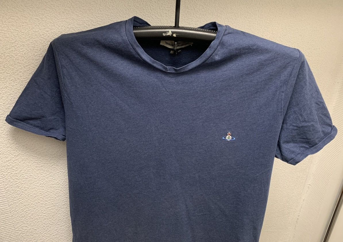 Vivienne Westwood Vivienne Westwood navy blue t-shirt 2xl xxl Size US XXL / EU 58 / 5 - 3 Thumbnail
