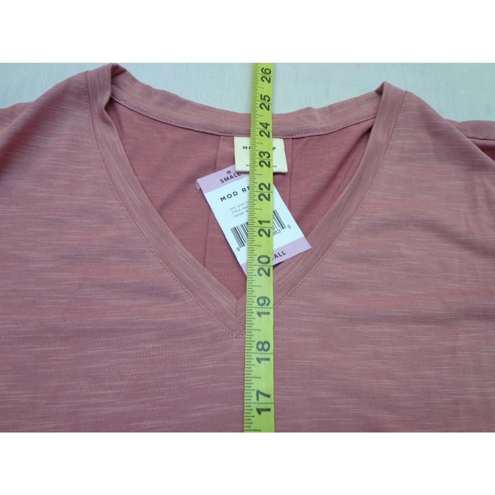 Vintage MOD REF Shirt Womens Size Small Mauve NEW With Defect Size S / US 4 / IT 40 - 5 Thumbnail