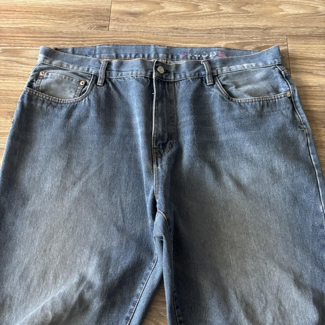 Japanese Brand Crazy Vintage Y2K/2000s Baggy Grunge Skater Denim Jeans! 42x32 Size US 42 / EU 58 - 5 Thumbnail