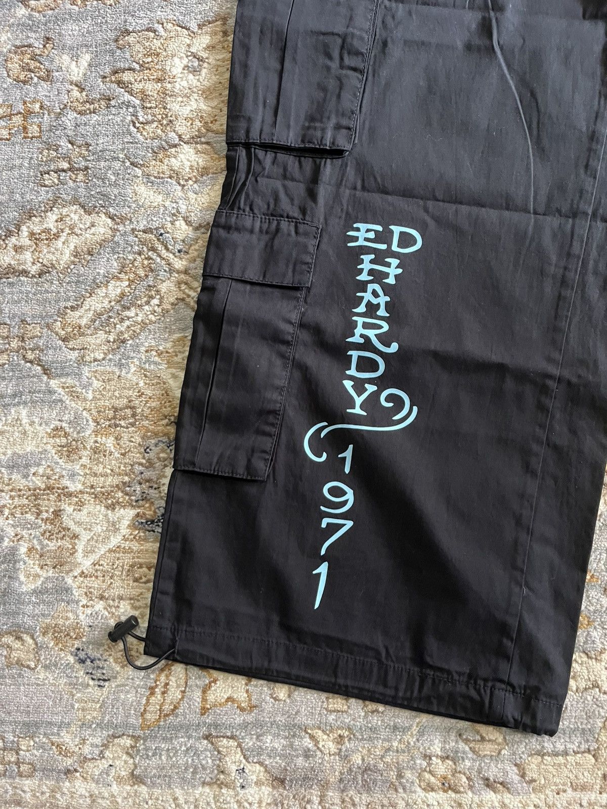 Ed Hardy GRAPHIC BAGGY NYLON ED HARDY SWEATS Size US 32 / EU 48 - 3 Thumbnail