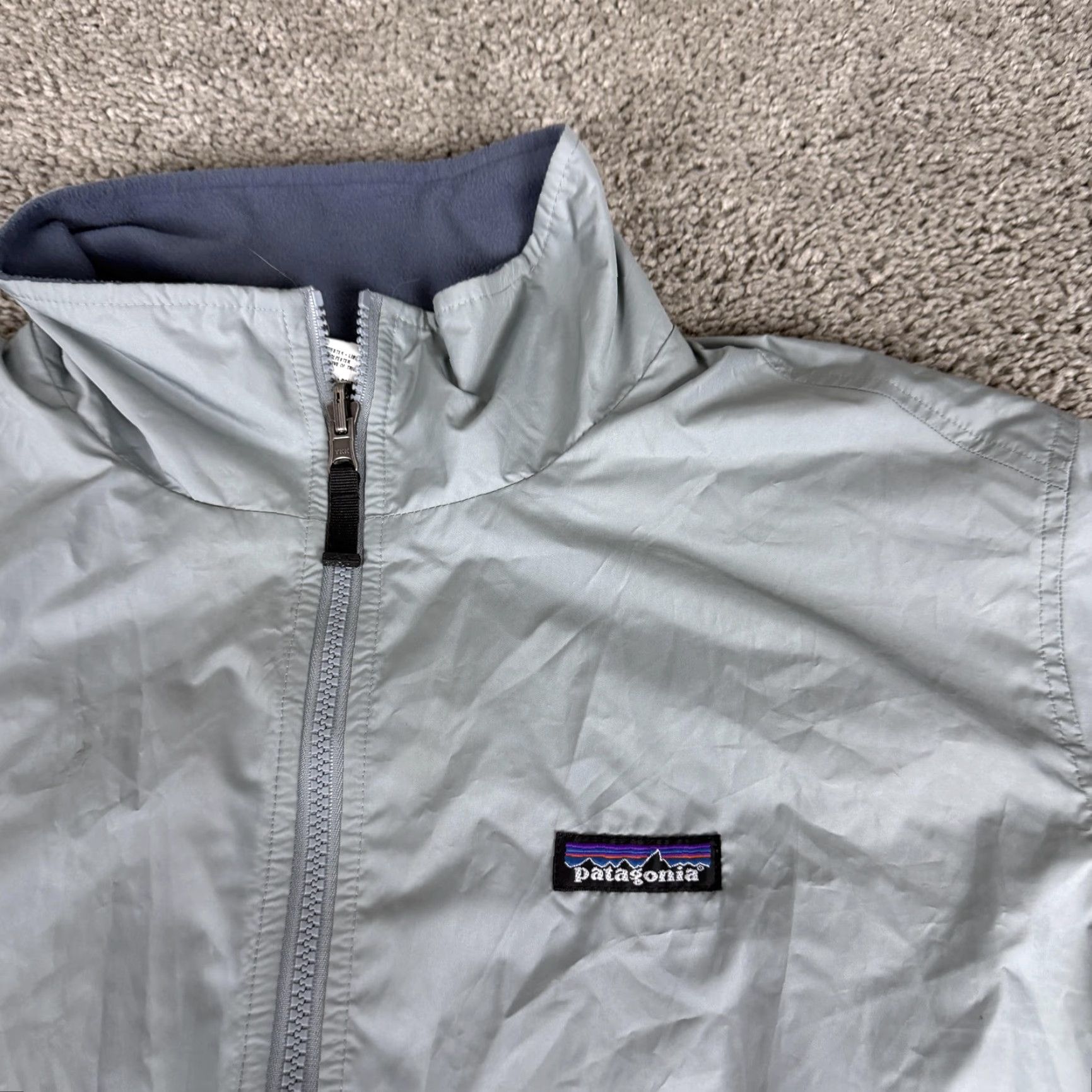 Patagonia Patagonia Ultralight Duality Jacket Mens Large Gray Reversible Full Zip Size US L / EU 52-54 / 3 - 3 Thumbnail