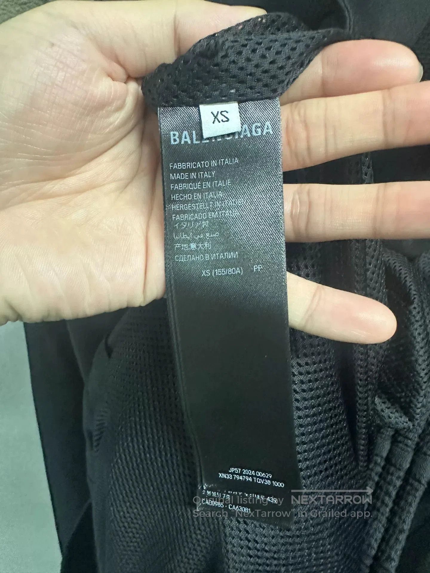 Balenciaga Balenciaga Flame Mesh Jacket. Size US M / EU 48-50 / 2 - 5 Thumbnail