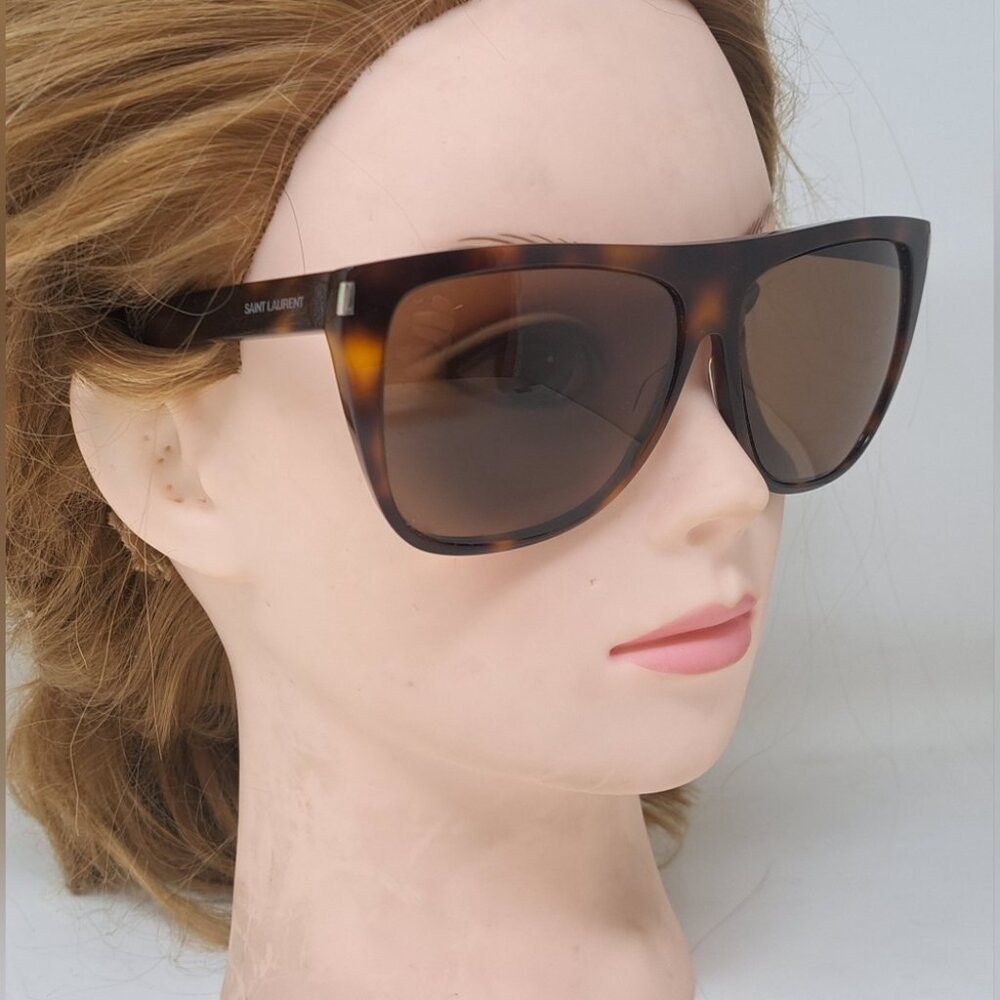Saint Laurent Paris Saint Laurent Sunglasses Frames Only Prescription Flat Top Size ONE SIZE - 7 Thumbnail
