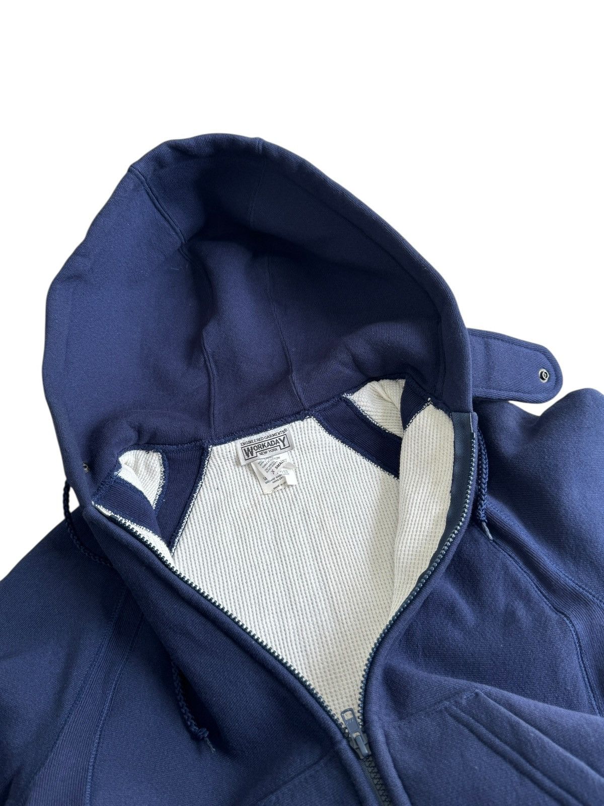 Engineered Garments Engineered Garments Throat Tap Zipper Thermal Hoodie Size US S / EU 44-46 / 1 - 6 Thumbnail