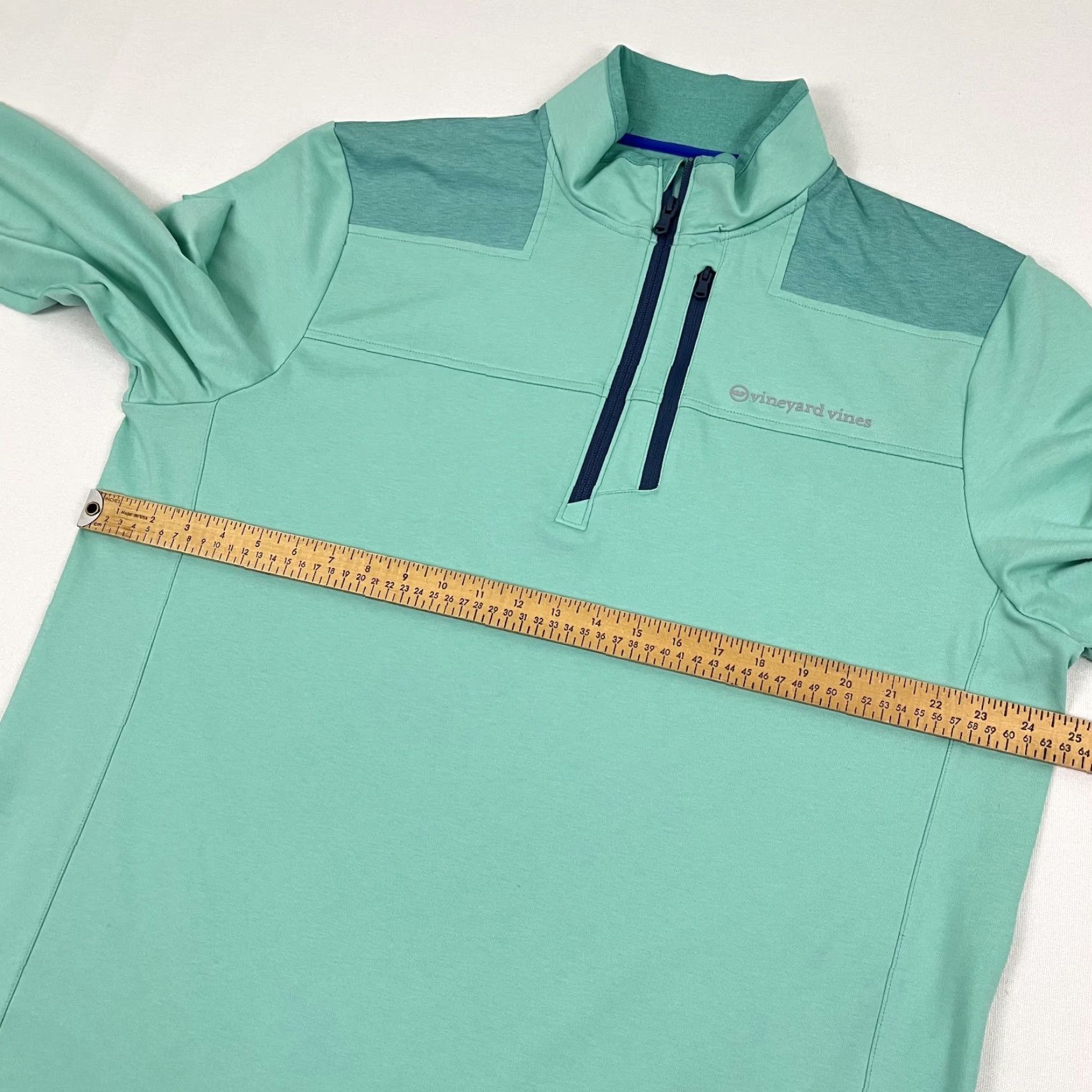 Vineyard Vines Vineyard Vines OTG On The Go Shep Shirt Pullover Mens XL Quarter Zip Golf Preppy Shirt Jacket Mens XL Green 1/4 Zip - All Seasons Regular Fit Size US XL / EU 56 / 4 - 5 Thumbnail