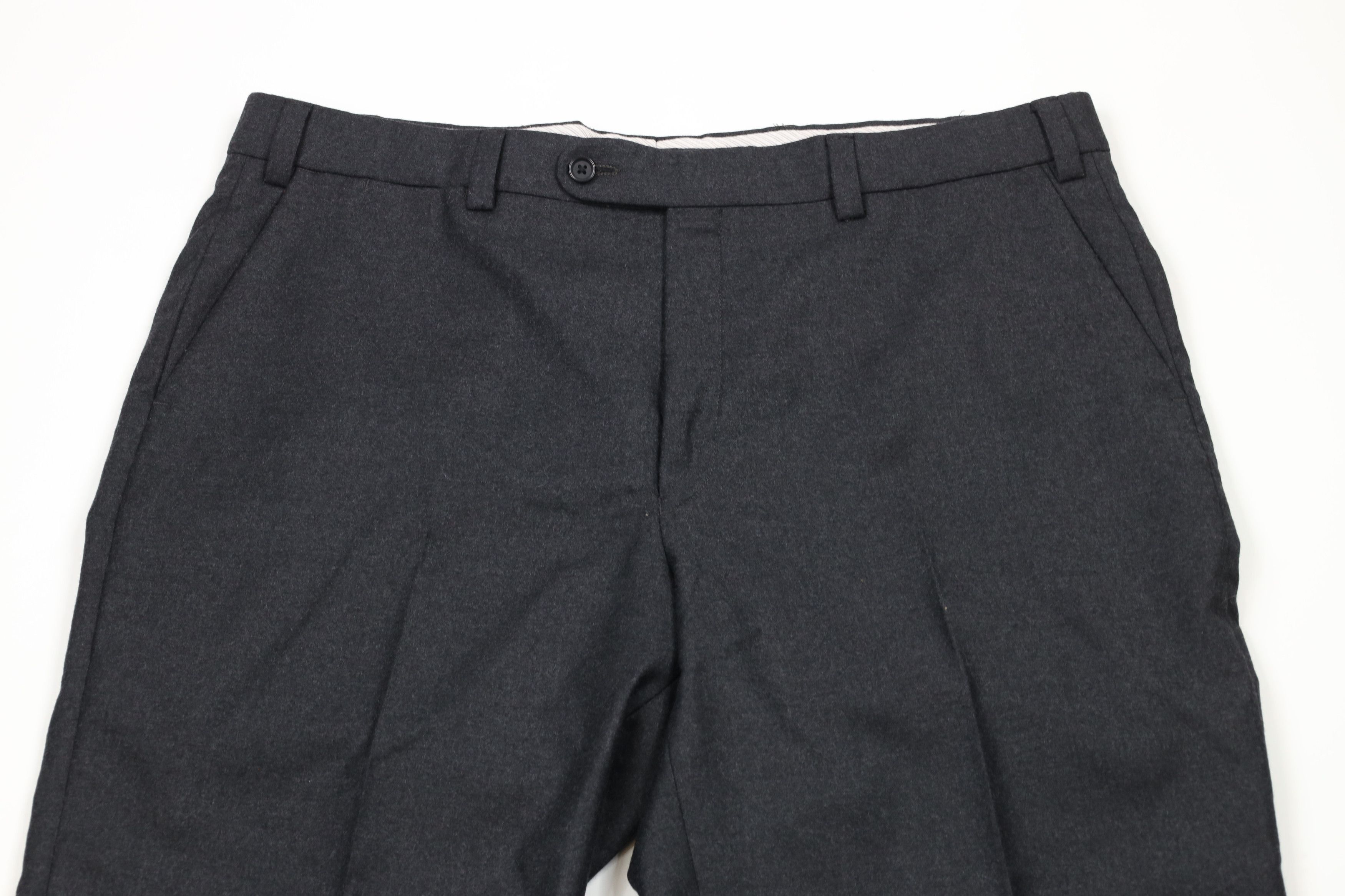 Vintage Ballin Classic Blend Wide Leg Chino Pants Charcoal Gray Size US 40 / EU 56 - 2 Thumbnail