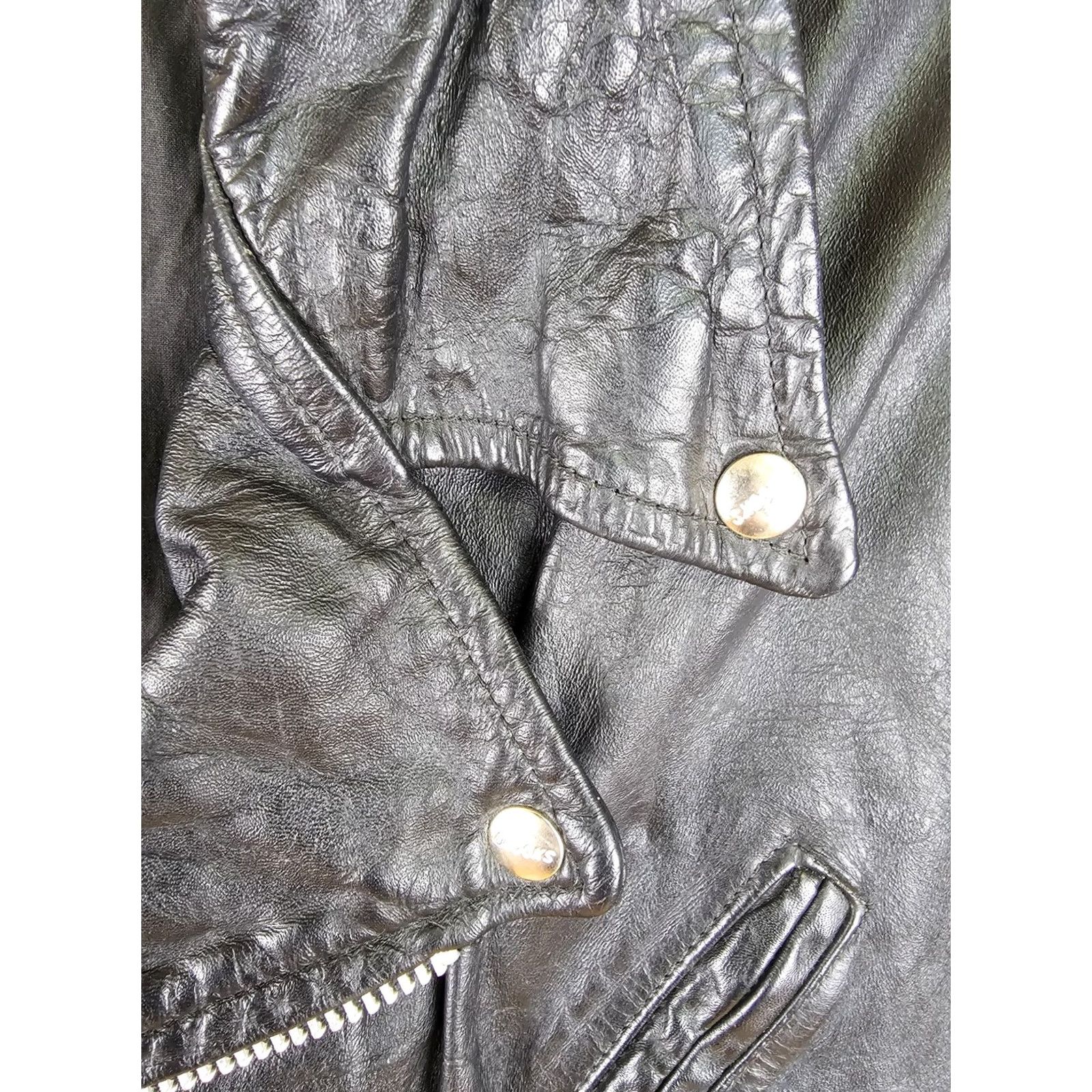 Brooks VINTAGE Brooks Motorcycle Leather Jacket Shirt? Size US M / EU 48-50 / 2 - 6 Thumbnail